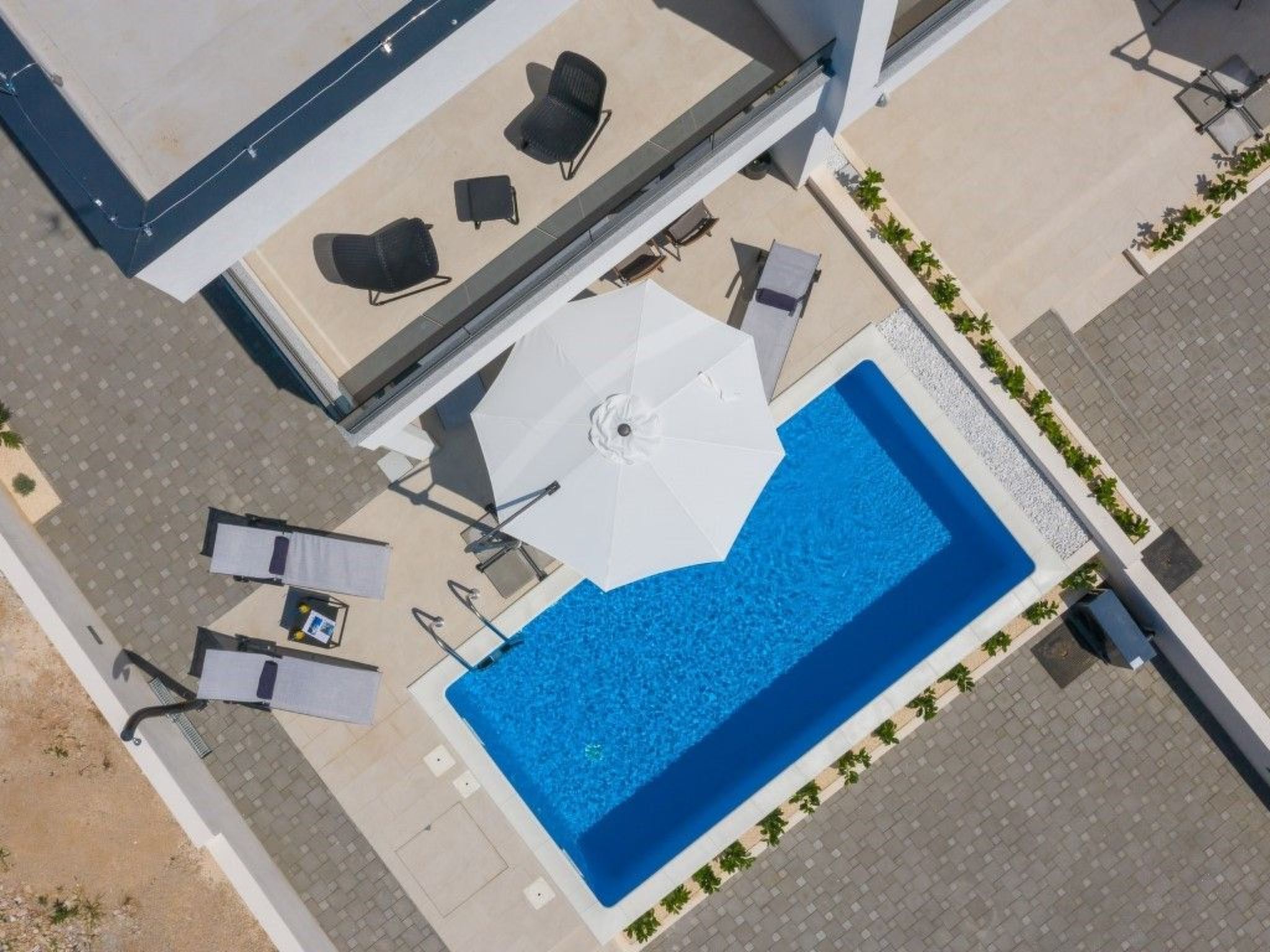 Charmante Villa Nadija in der Nähe des Strandes-Inside