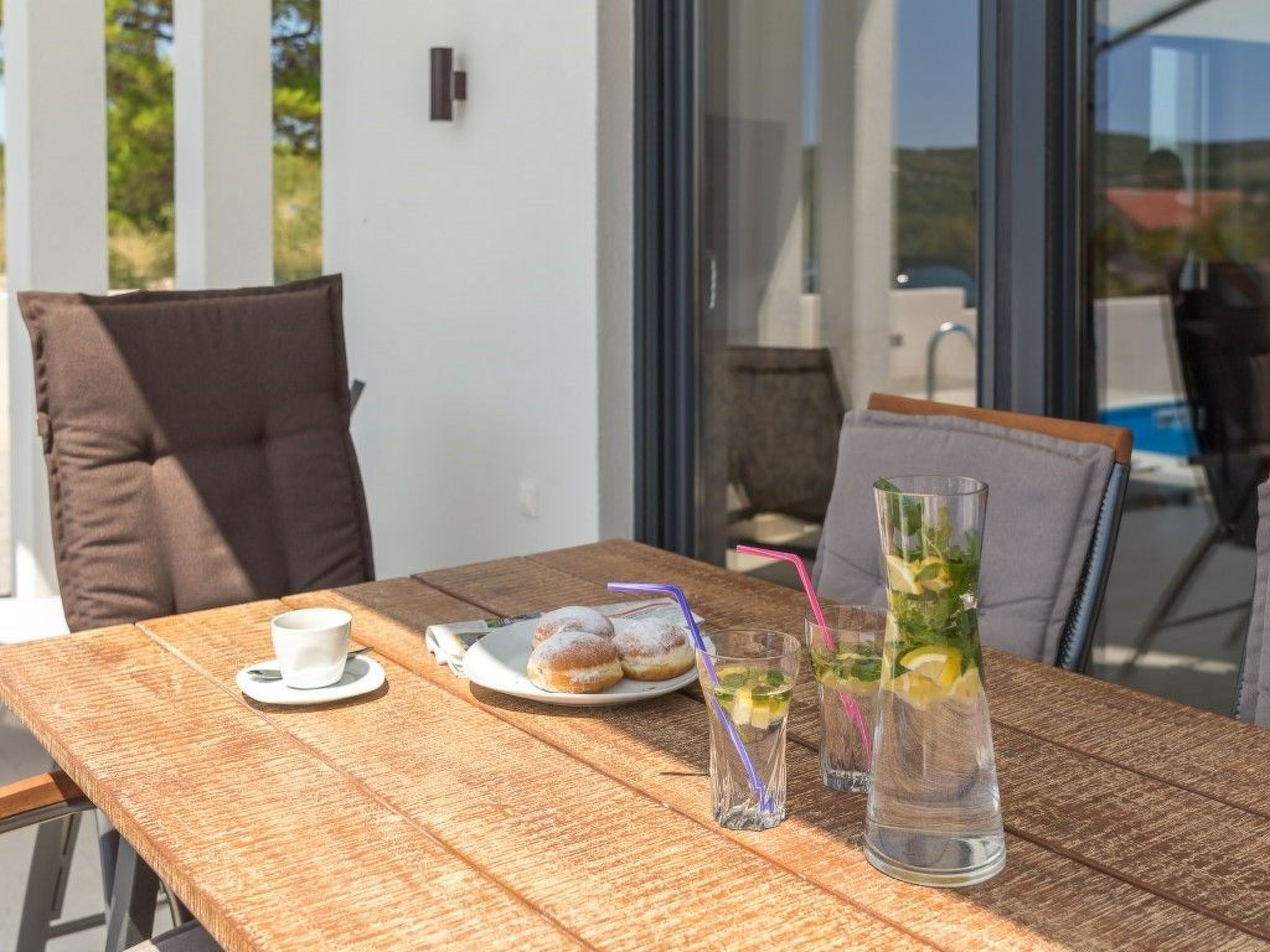 Charmante Villa Nadija in der Nähe des Strandes-Inside