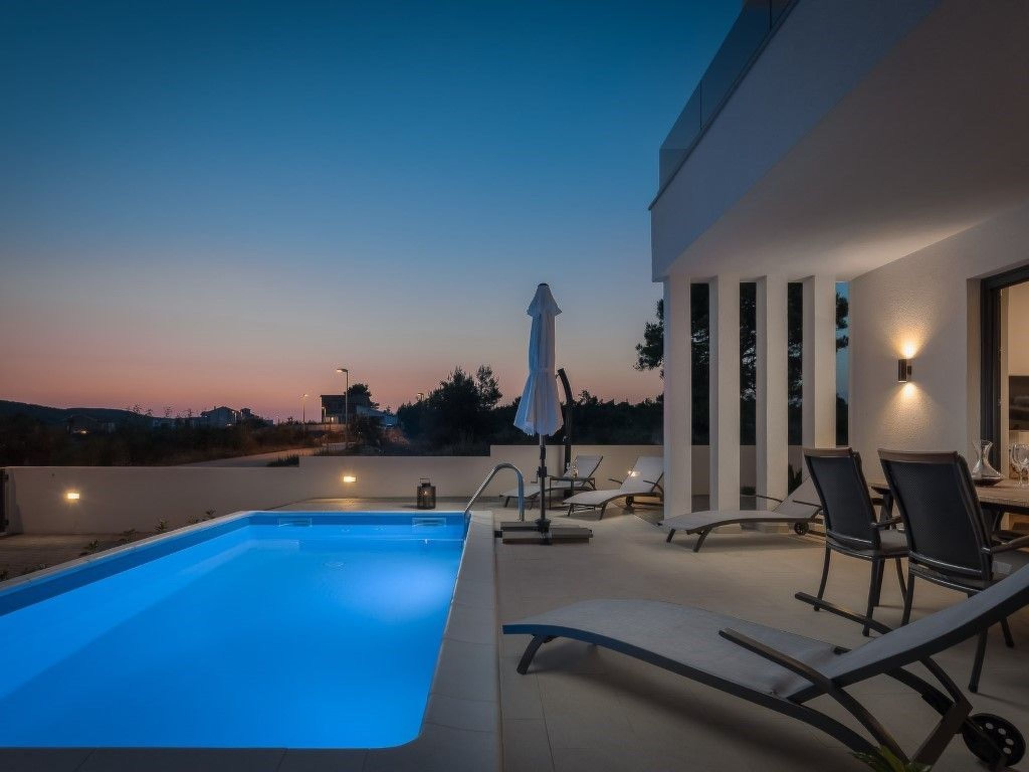 Charmante Villa Nadija in der Nähe des Strandes-Inside