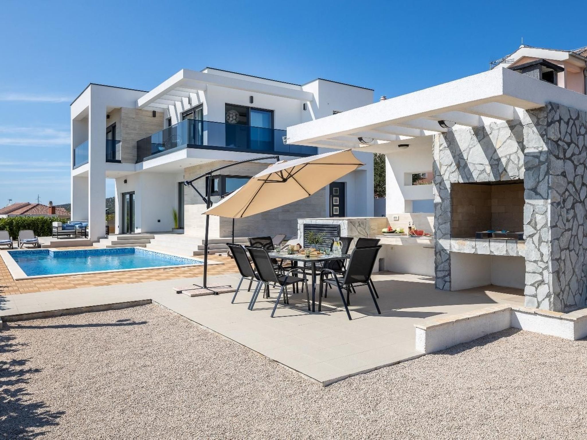 Haus in Vodice mit privatem Parkplatz-Inside