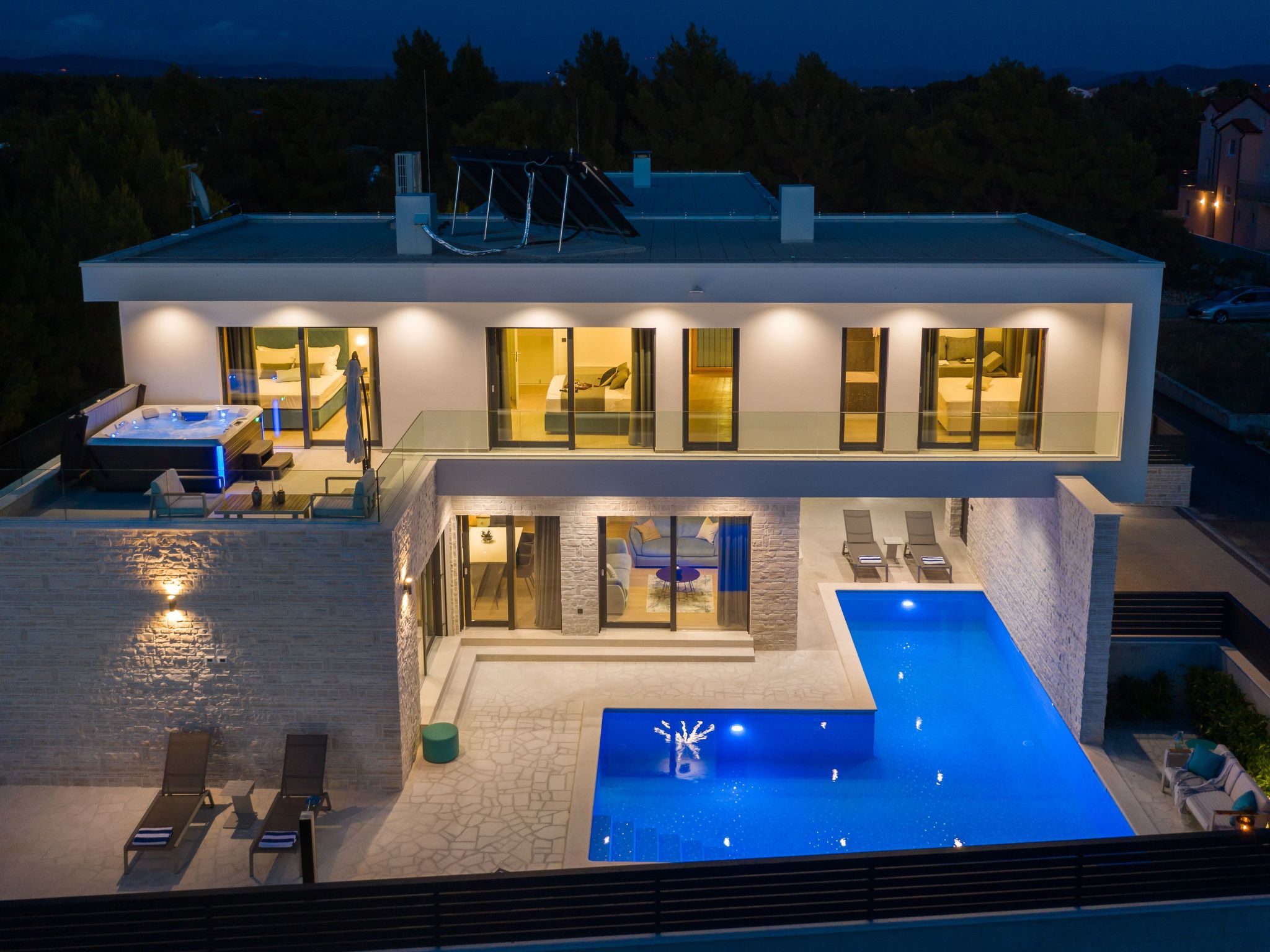 Villa Luka in der Stadt Srima-Binnen