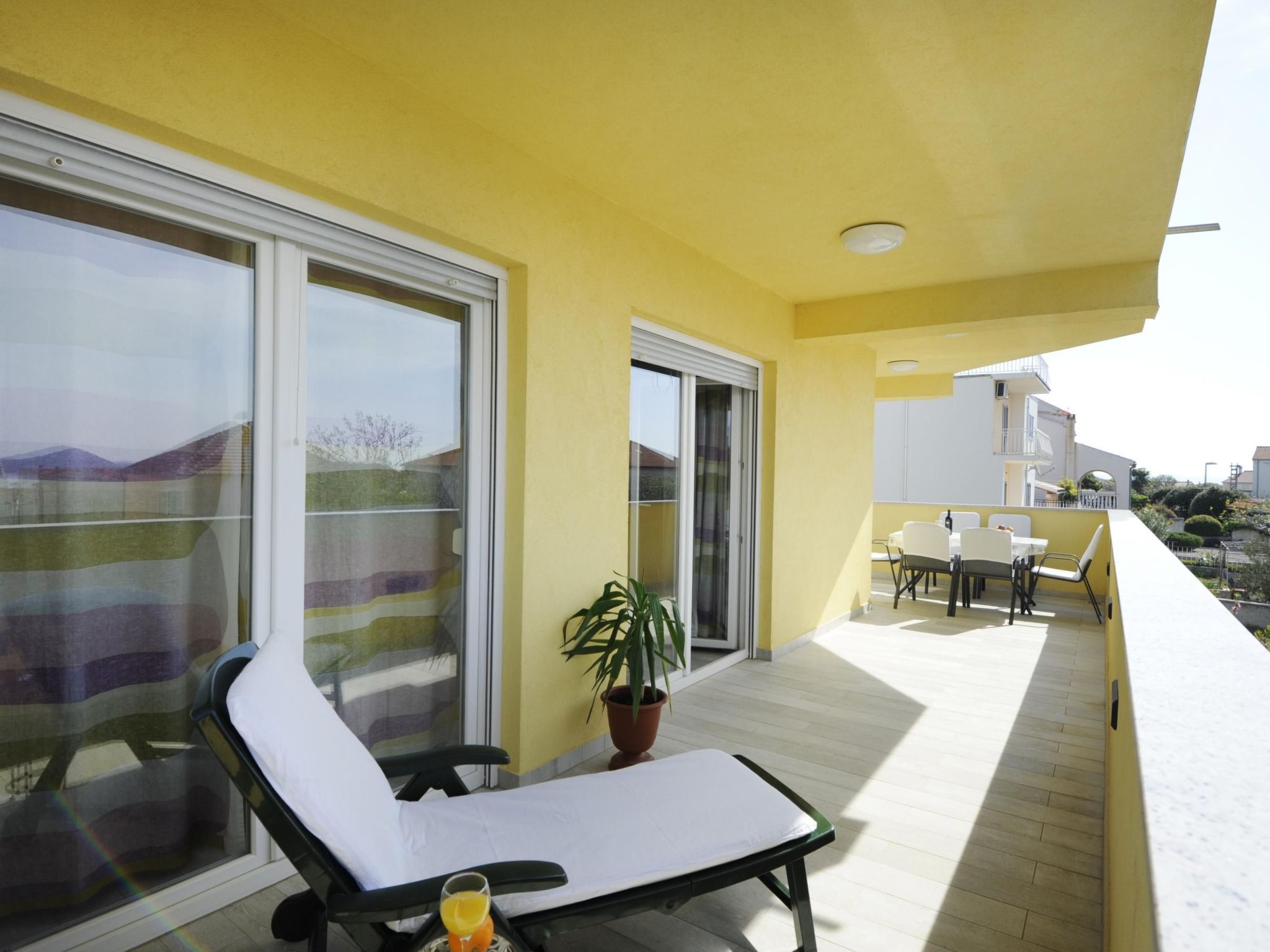 Moderne Ferienwohnung in Vodice mit Grill-Draußen