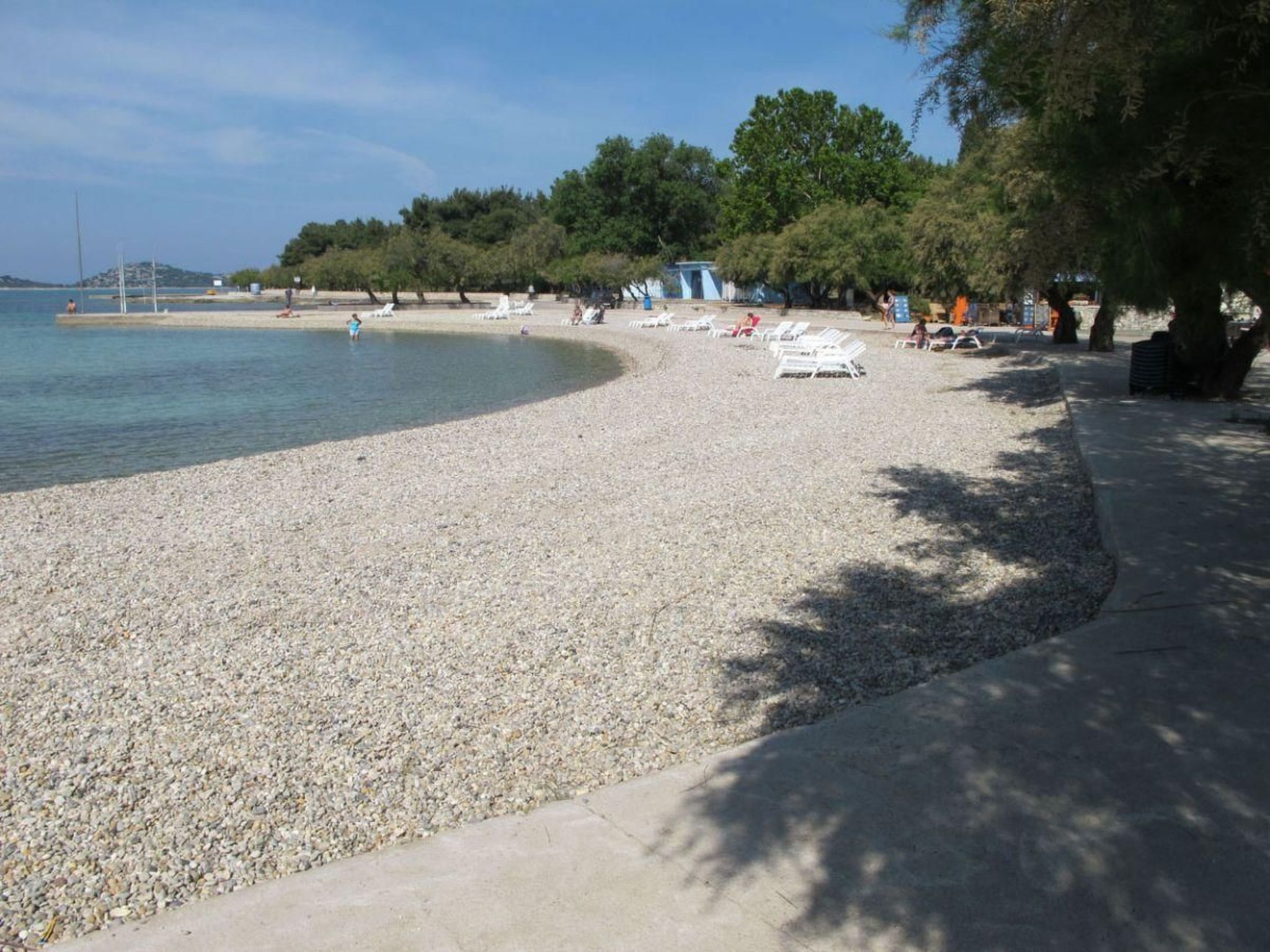 Moderne Ferienwohnung in Vodice mit Grill-Draußen