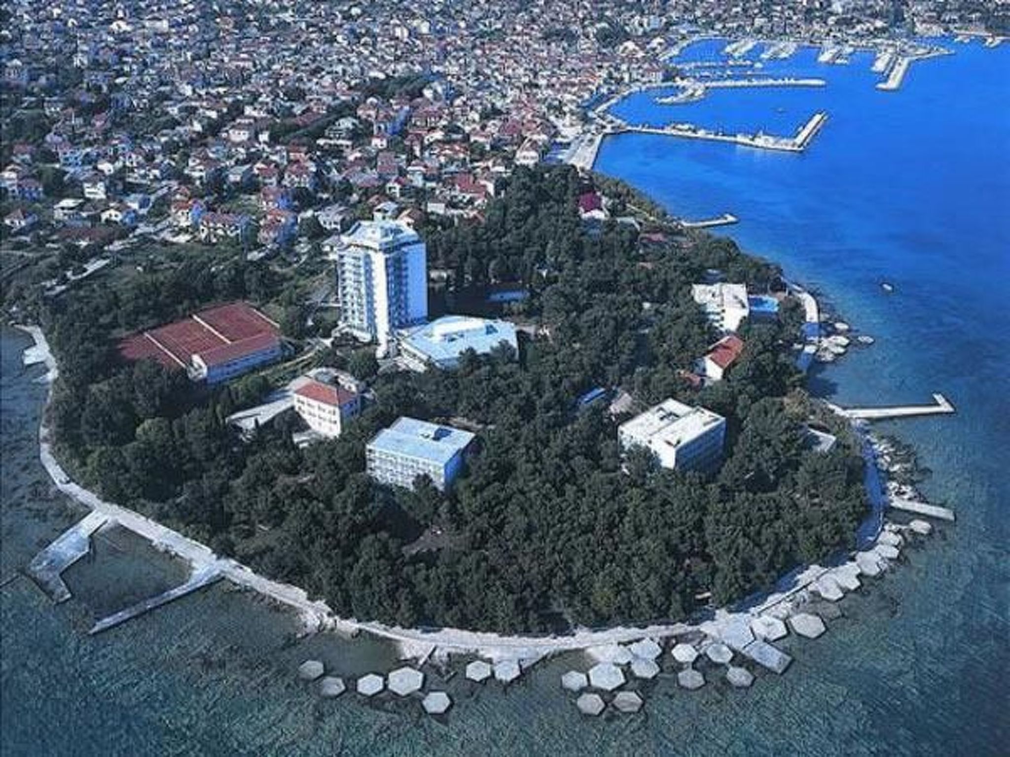 Moderne Ferienwohnung in Vodice mit Grill-Draußen