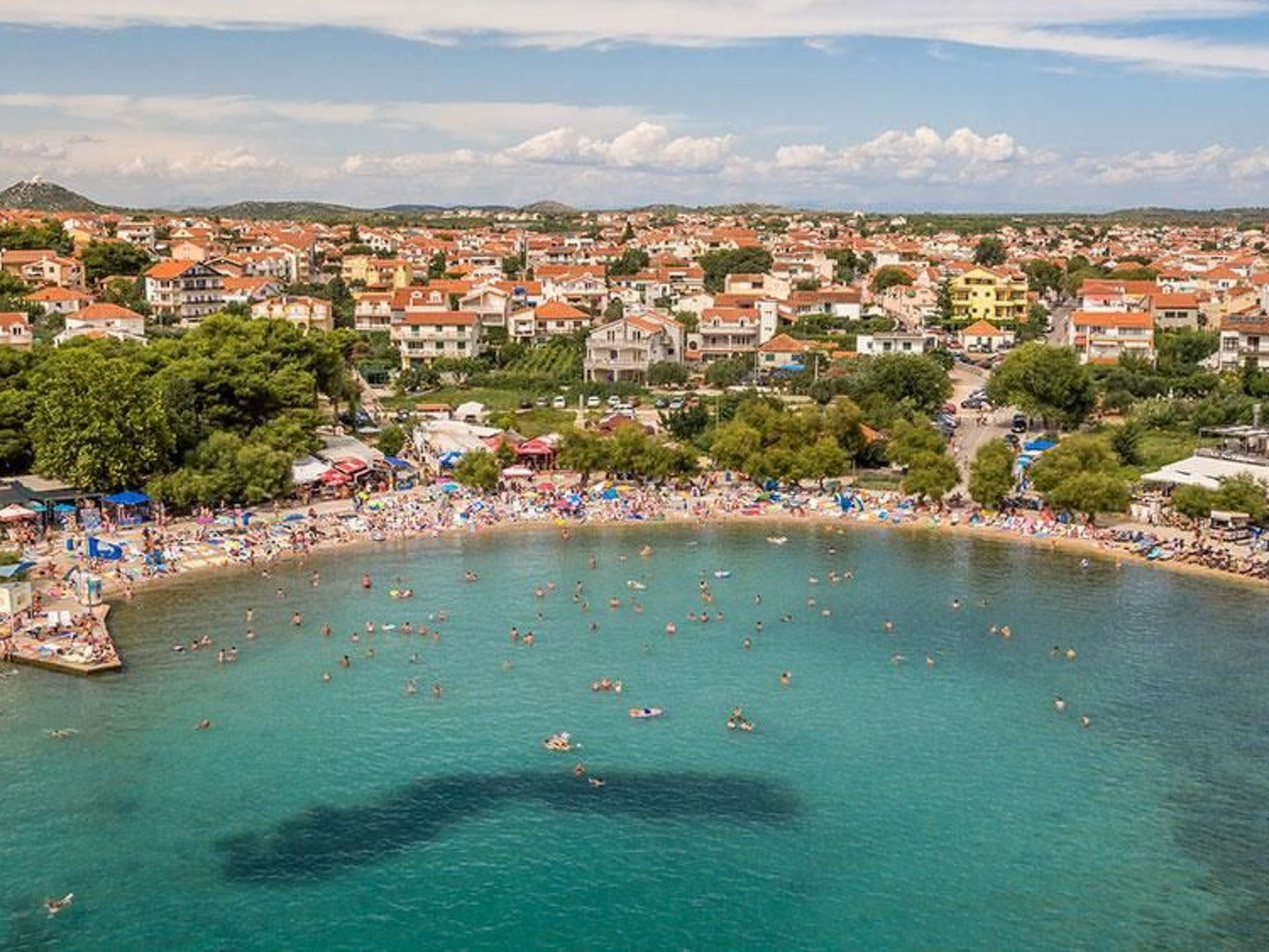 Moderne Ferienwohnung in Vodice mit Grill-Image-tags.info