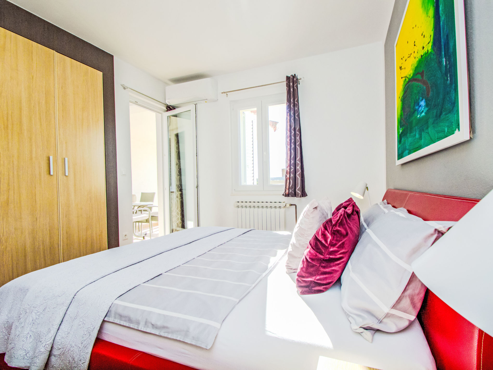 Aquanur: Modern appartement aan zee met zwembad in Sovlje, Tribunj - foto 12