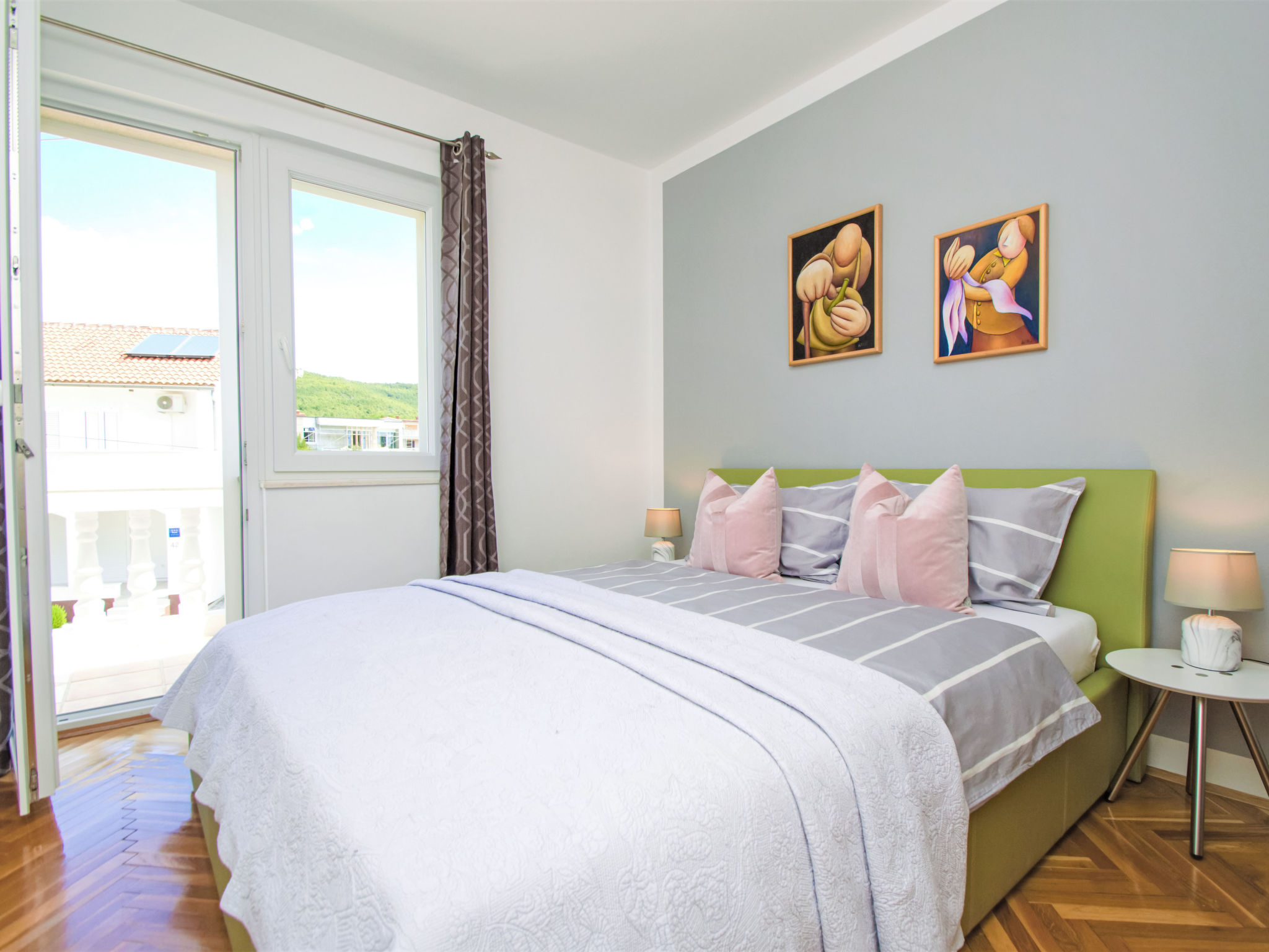 Aquanur: Modern appartement aan zee met zwembad in Tribunj - foto 5