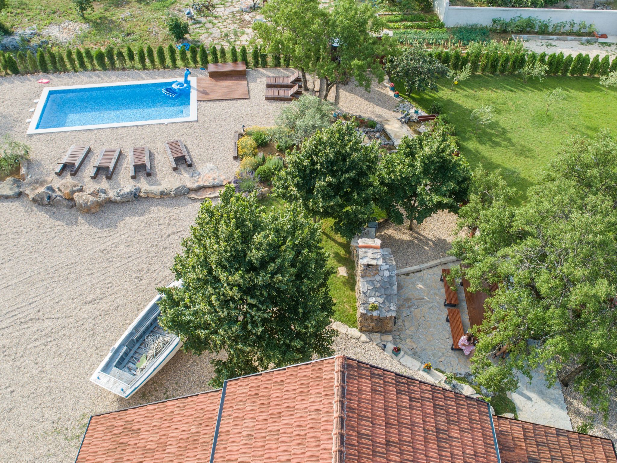Villa Ni-Sa mit Privatpool für 11 Personen-Drinnen