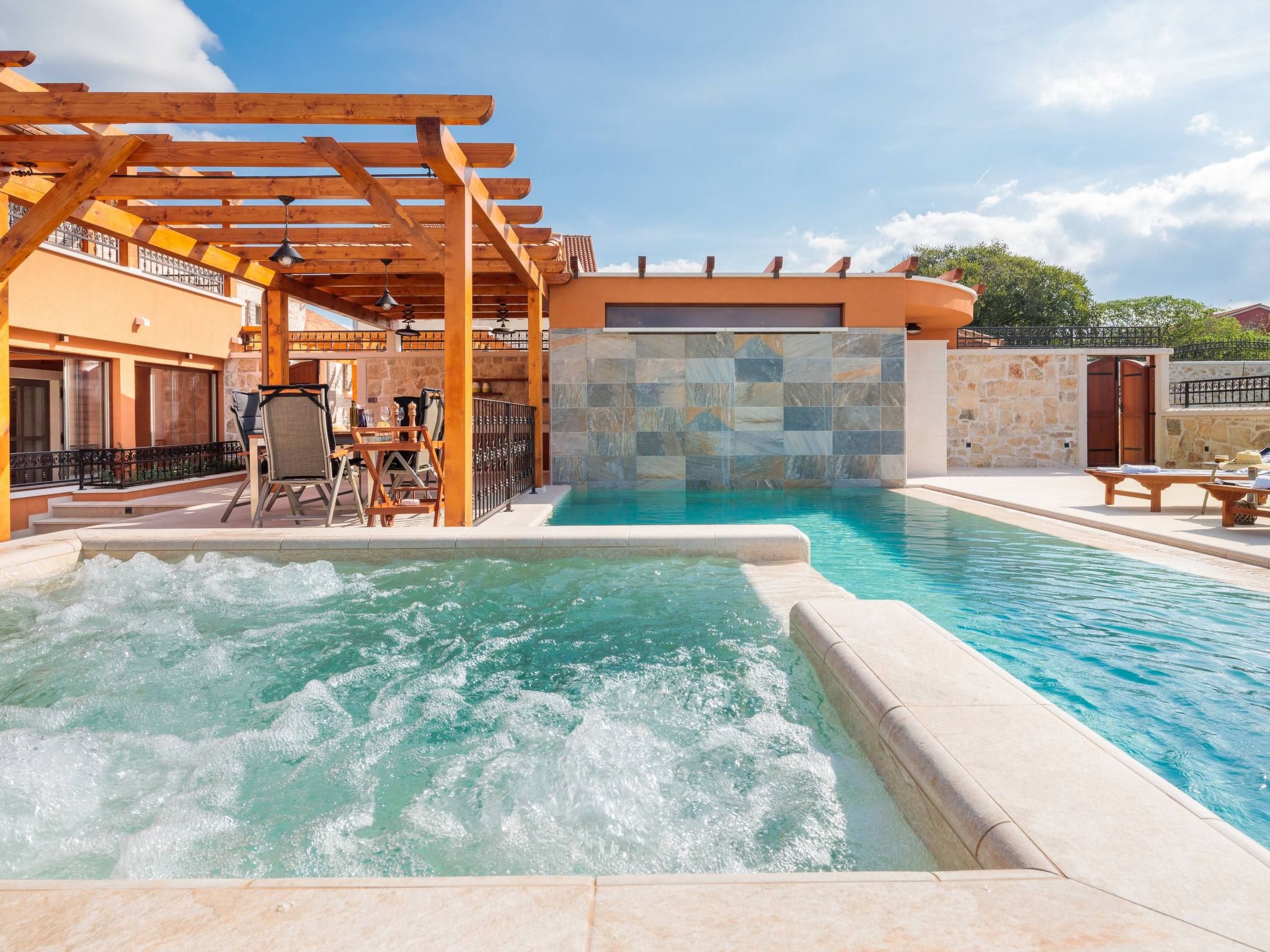 Vakantiehuis met privé zwembad in Skradin (Kroatië) voor 6 personen