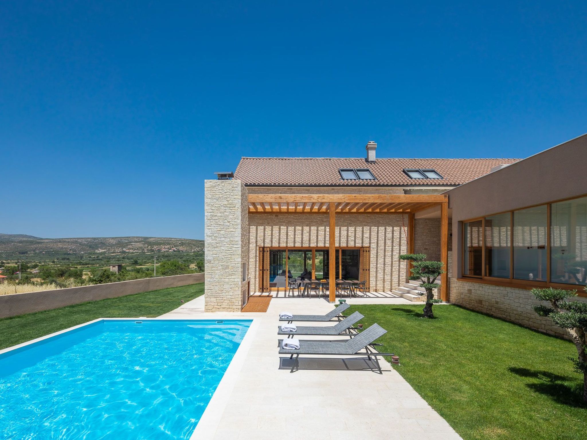 Villa Klang der Stille bei Sibenik-Binnen