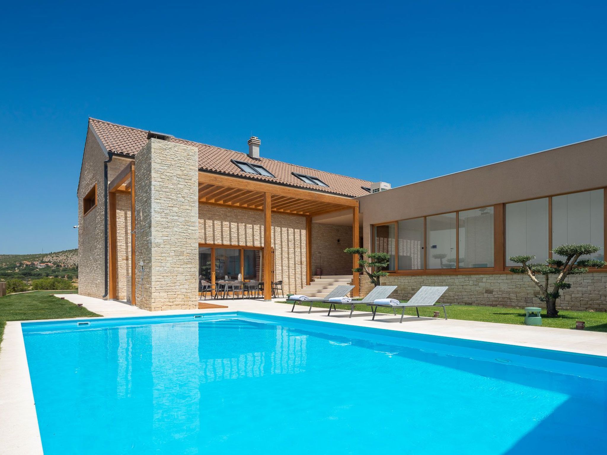 Villa Klang der Stille bei Sibenik-Binnen