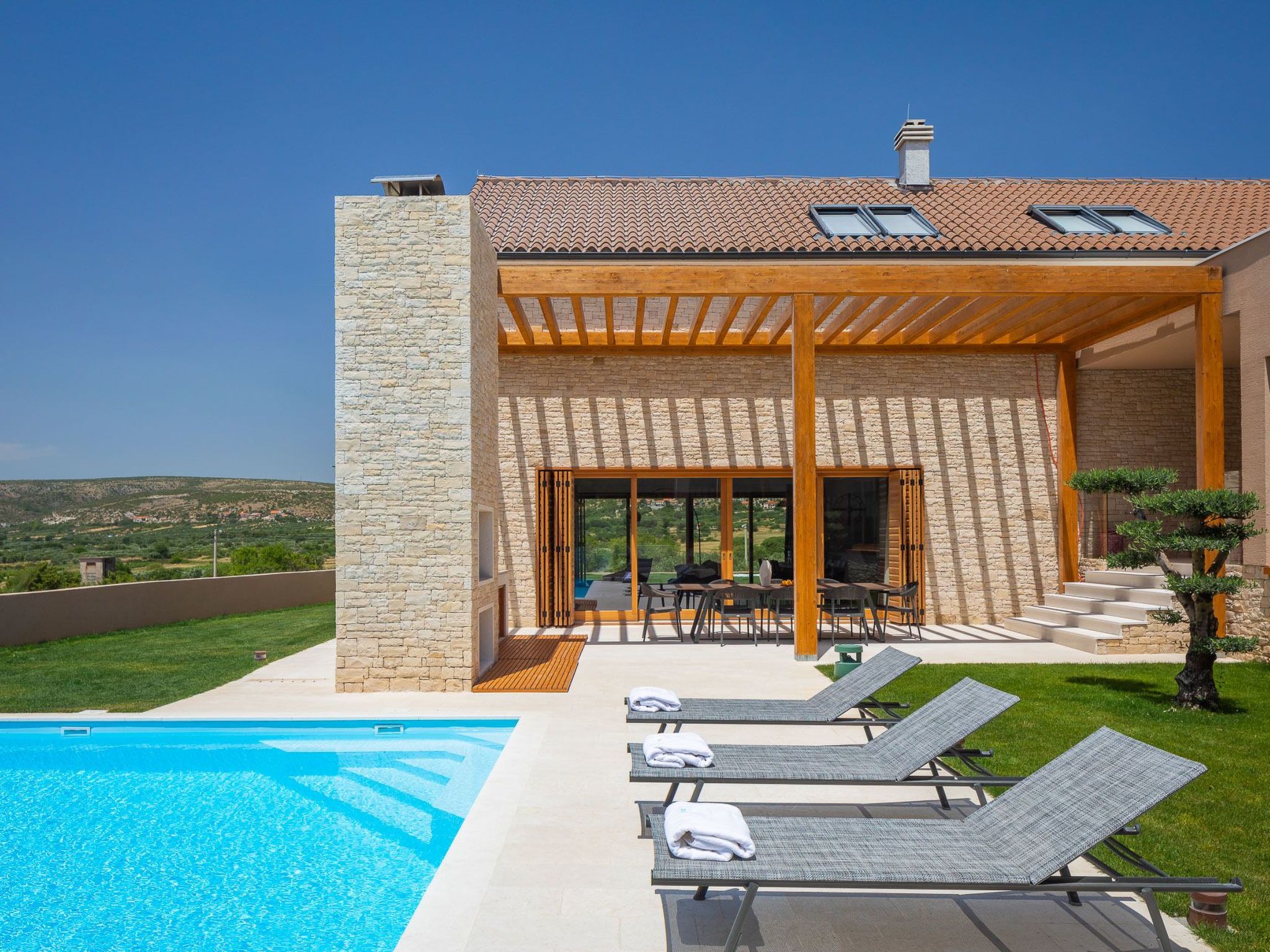 Villa Klang der Stille bei Sibenik-Binnen