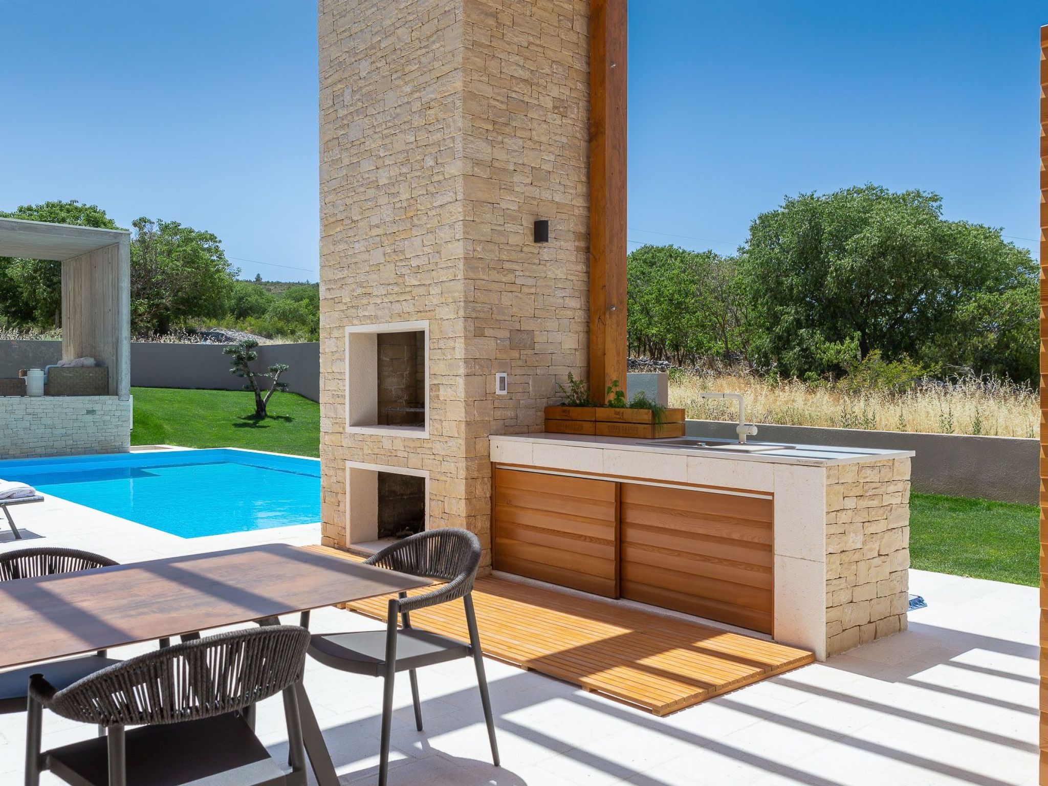 Villa Klang der Stille bei Sibenik-Binnen