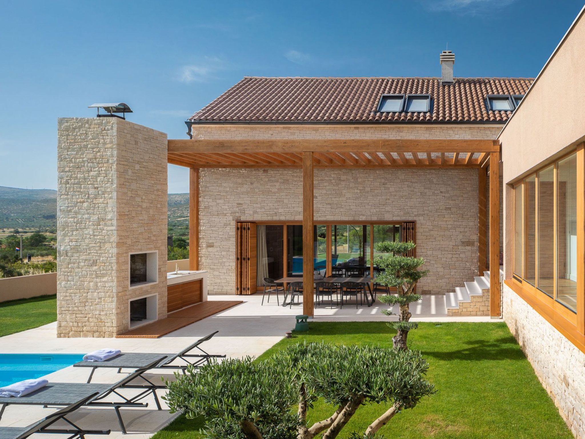 Villa Klang der Stille bei Sibenik-Binnen