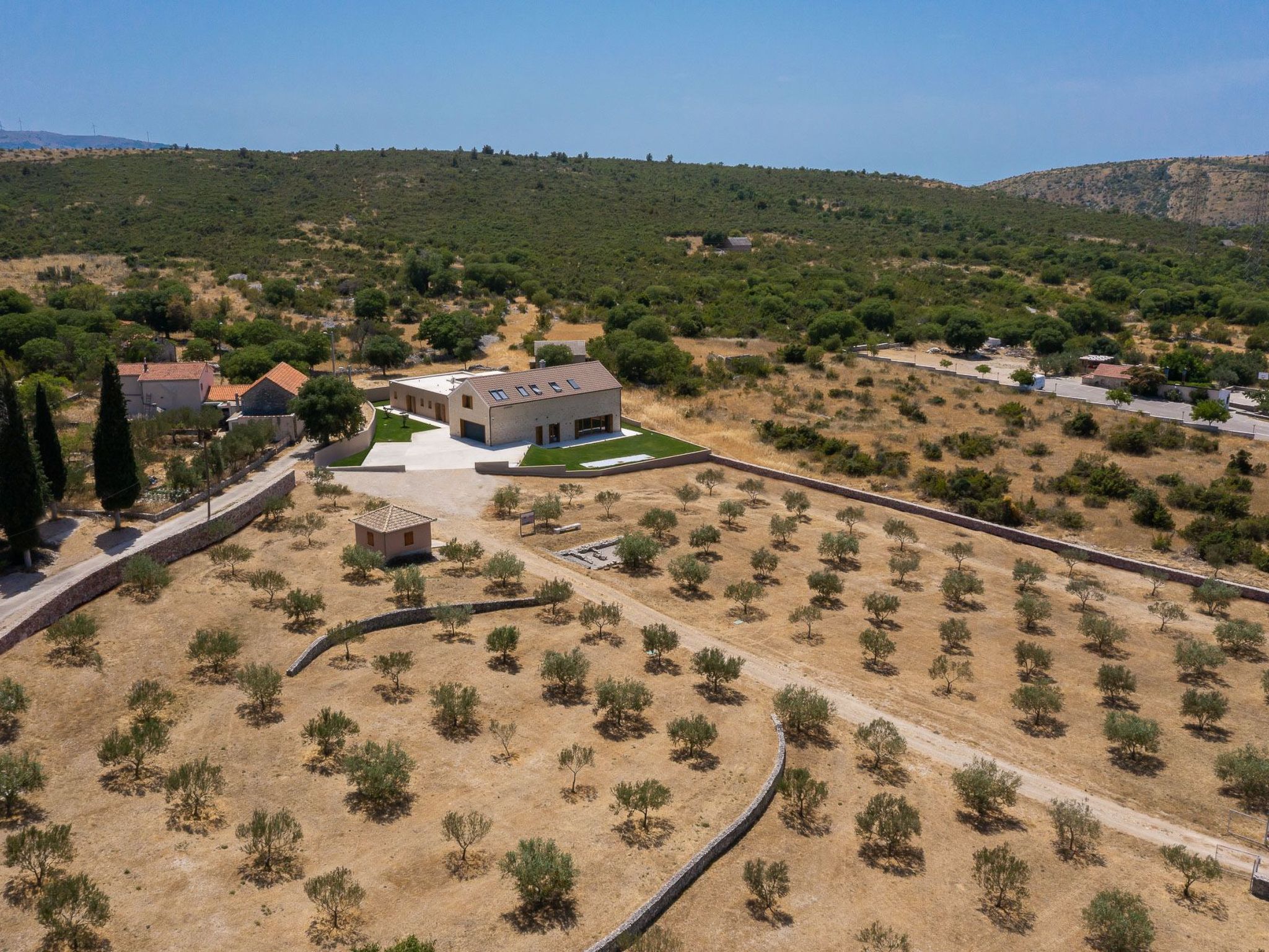 Villa Klang der Stille bei Sibenik-Binnen