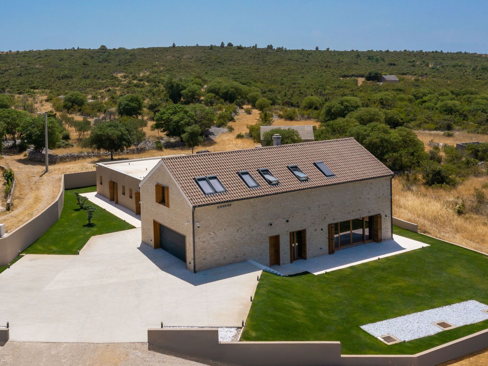 Villa Klang der Stille bei Sibenik-Binnen