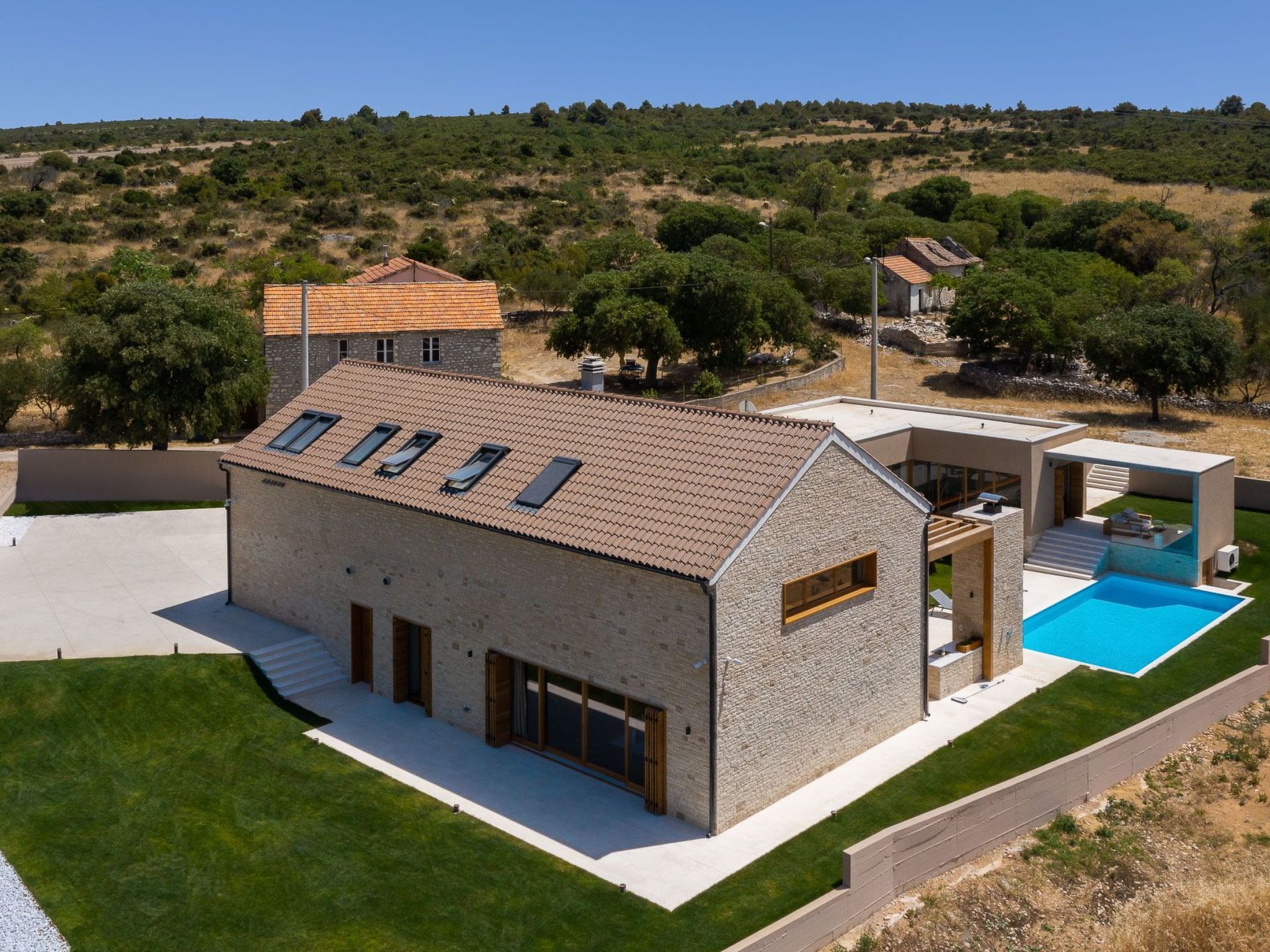 Villa Klang der Stille bei Sibenik-Binnen