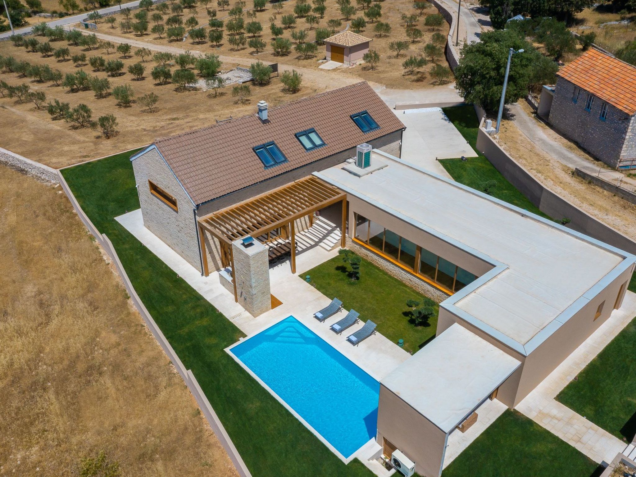 Villa Klang der Stille bei Sibenik-Binnen