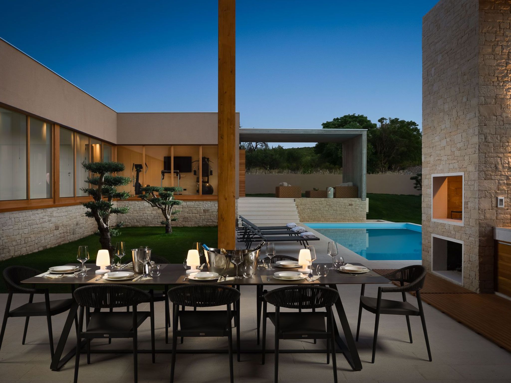 Villa Klang der Stille bei Sibenik-Binnen