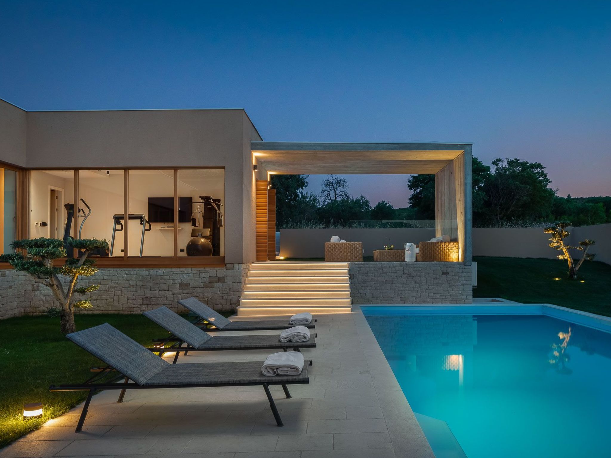 Villa Klang der Stille bei Sibenik-Binnen