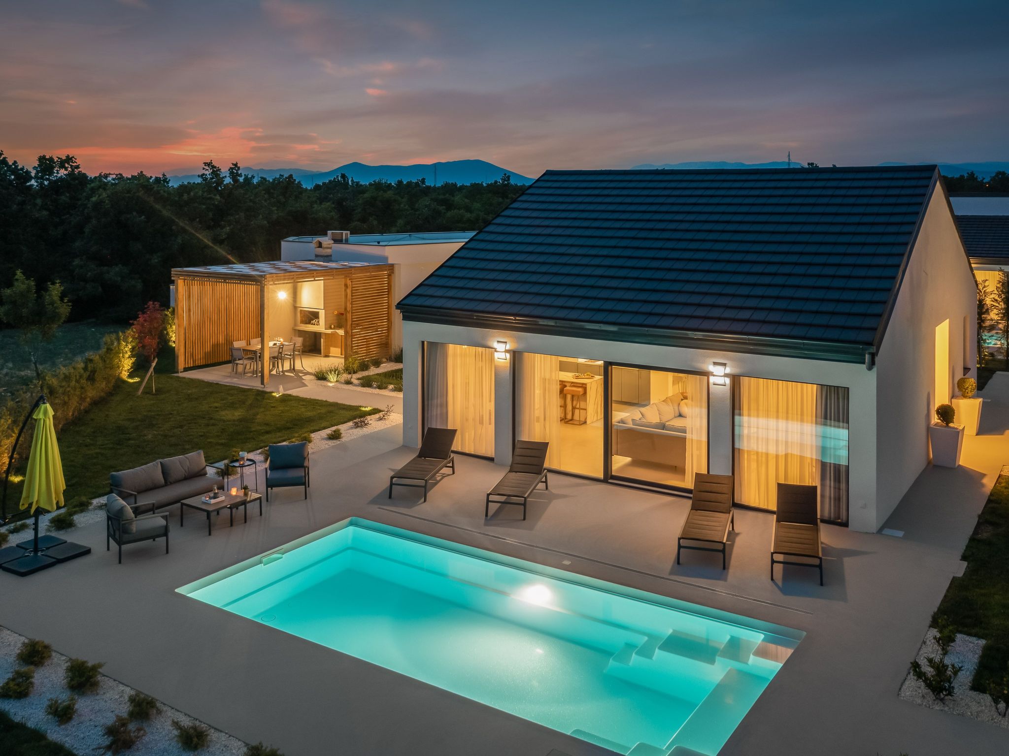 Villa Bandelli mit Spa in Oklaj-Binnen