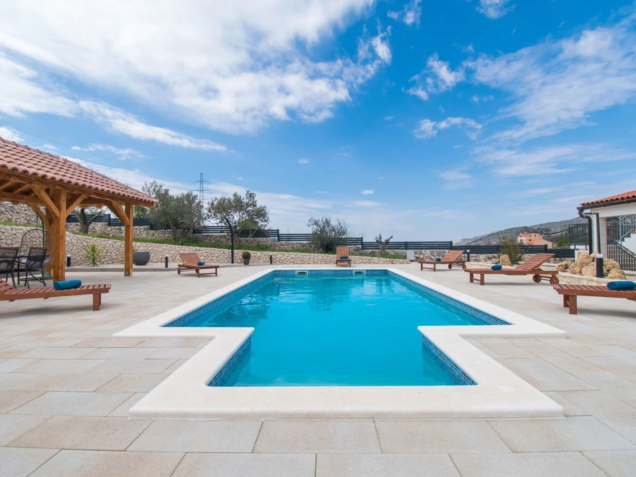 Villa Natura Piedra bei Sibenik-Drinnen