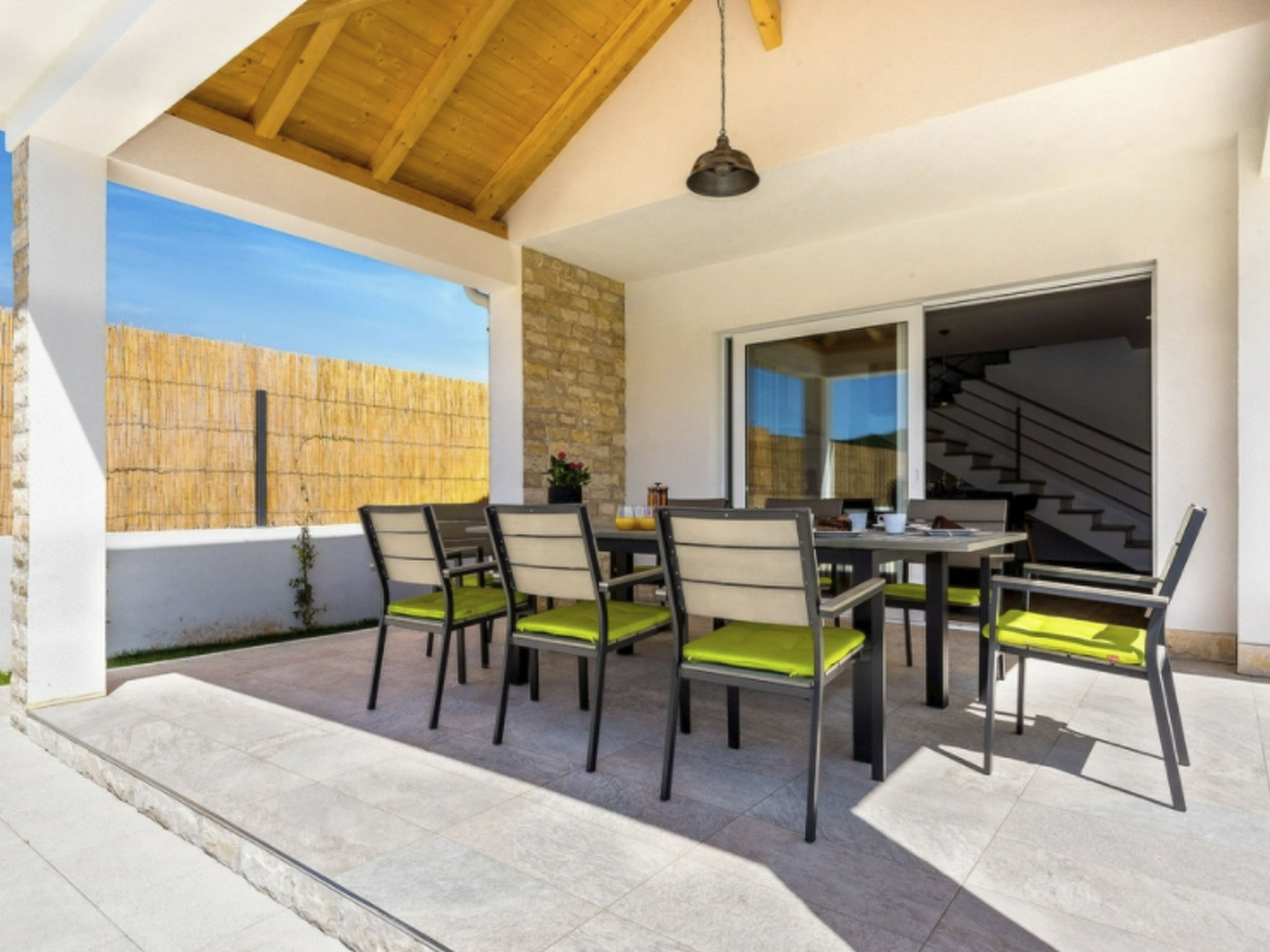 Villa Juhuhu in Dubrava kod Sibenik-Inside