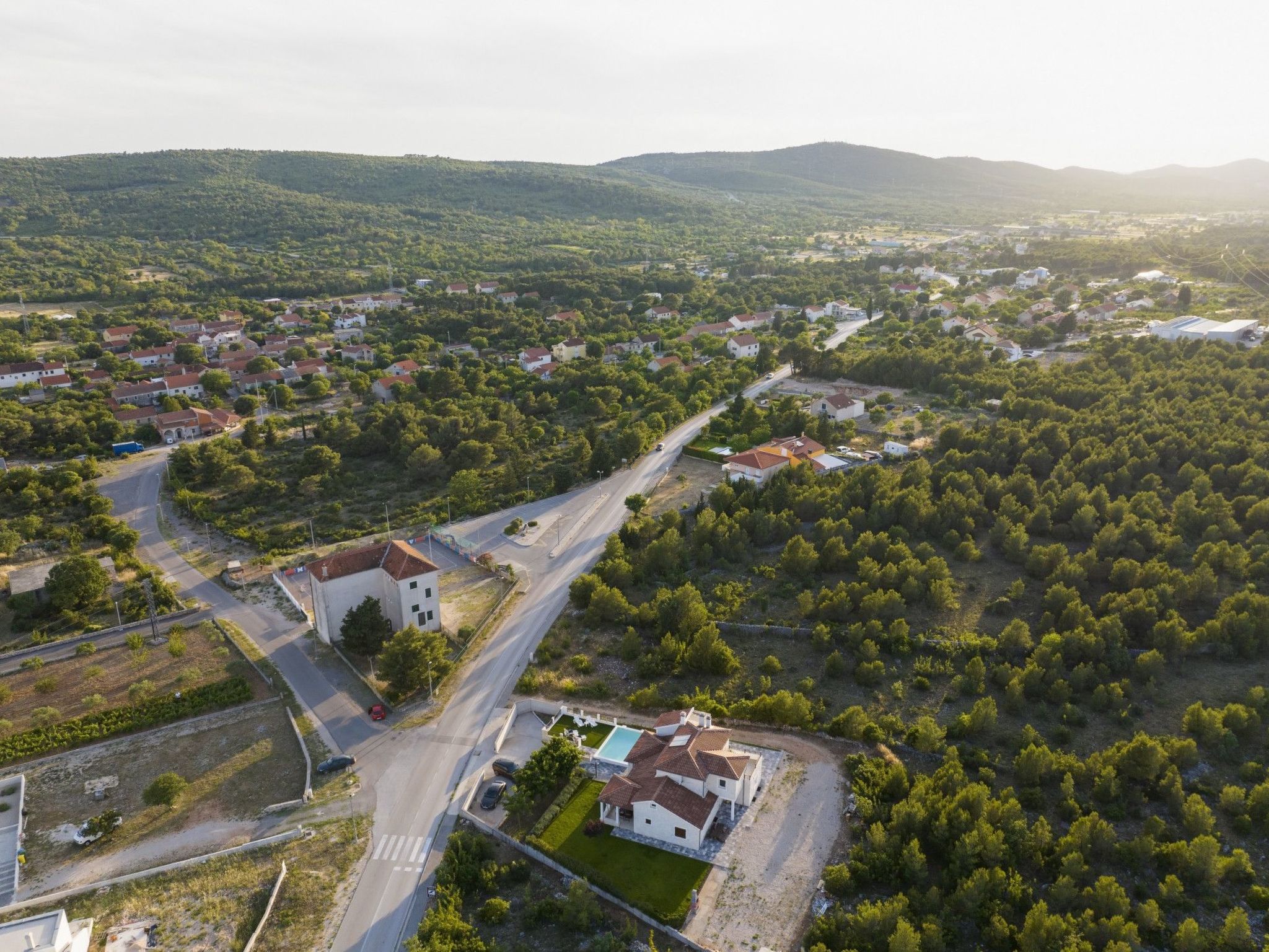 Villa Whitestone bei Šibenik-Binnen