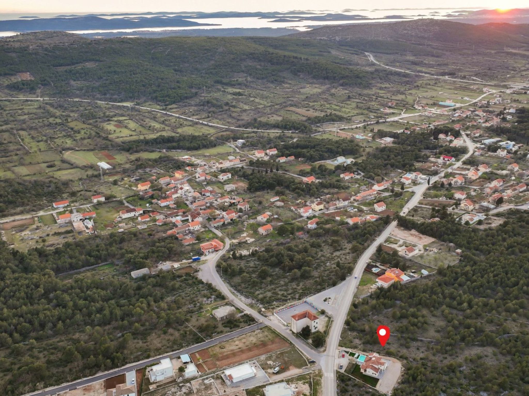Villa Whitestone bei Šibenik-Binnen