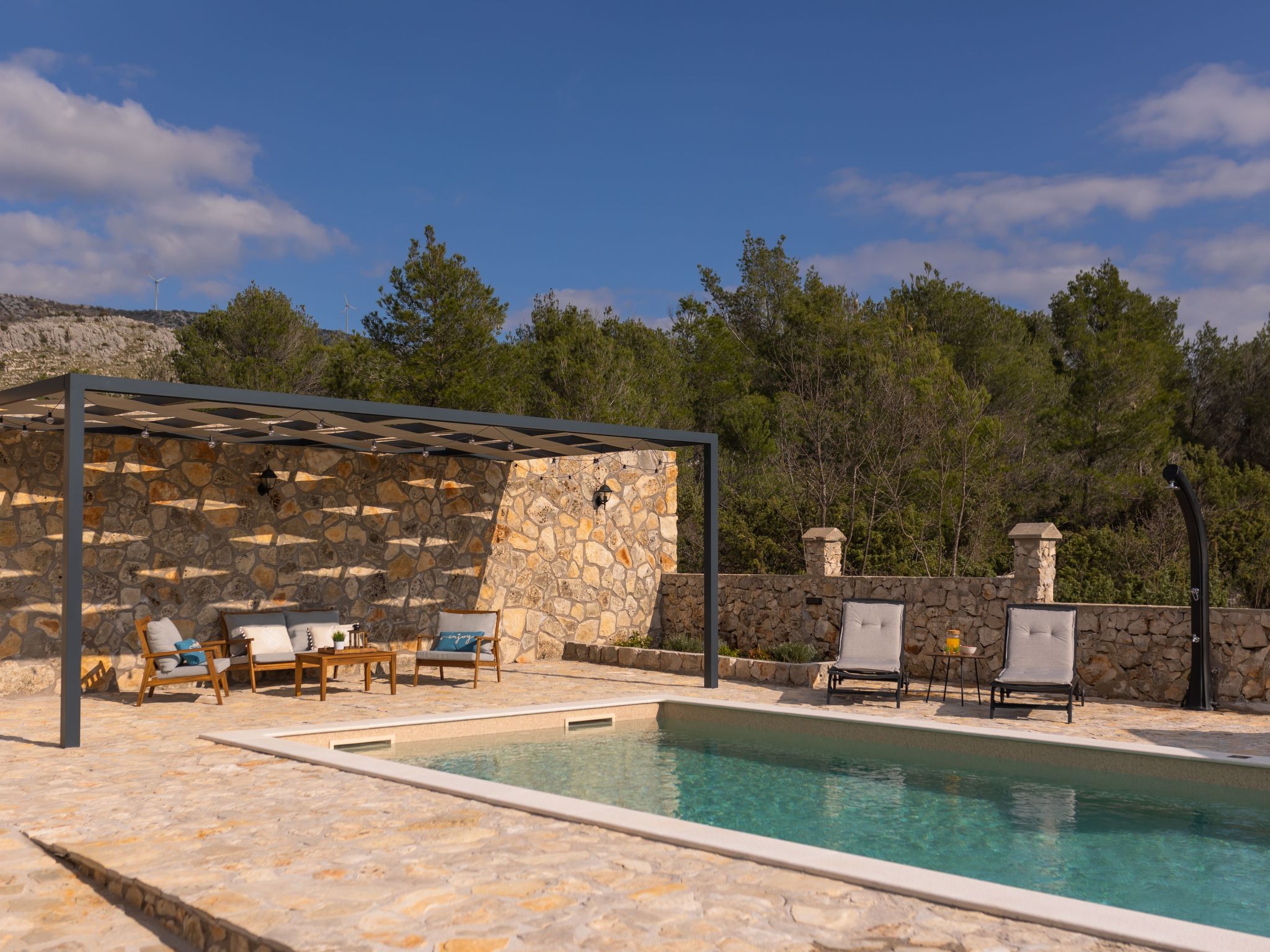 Villa FarAway in Dubrava kod Sibenik-Inside