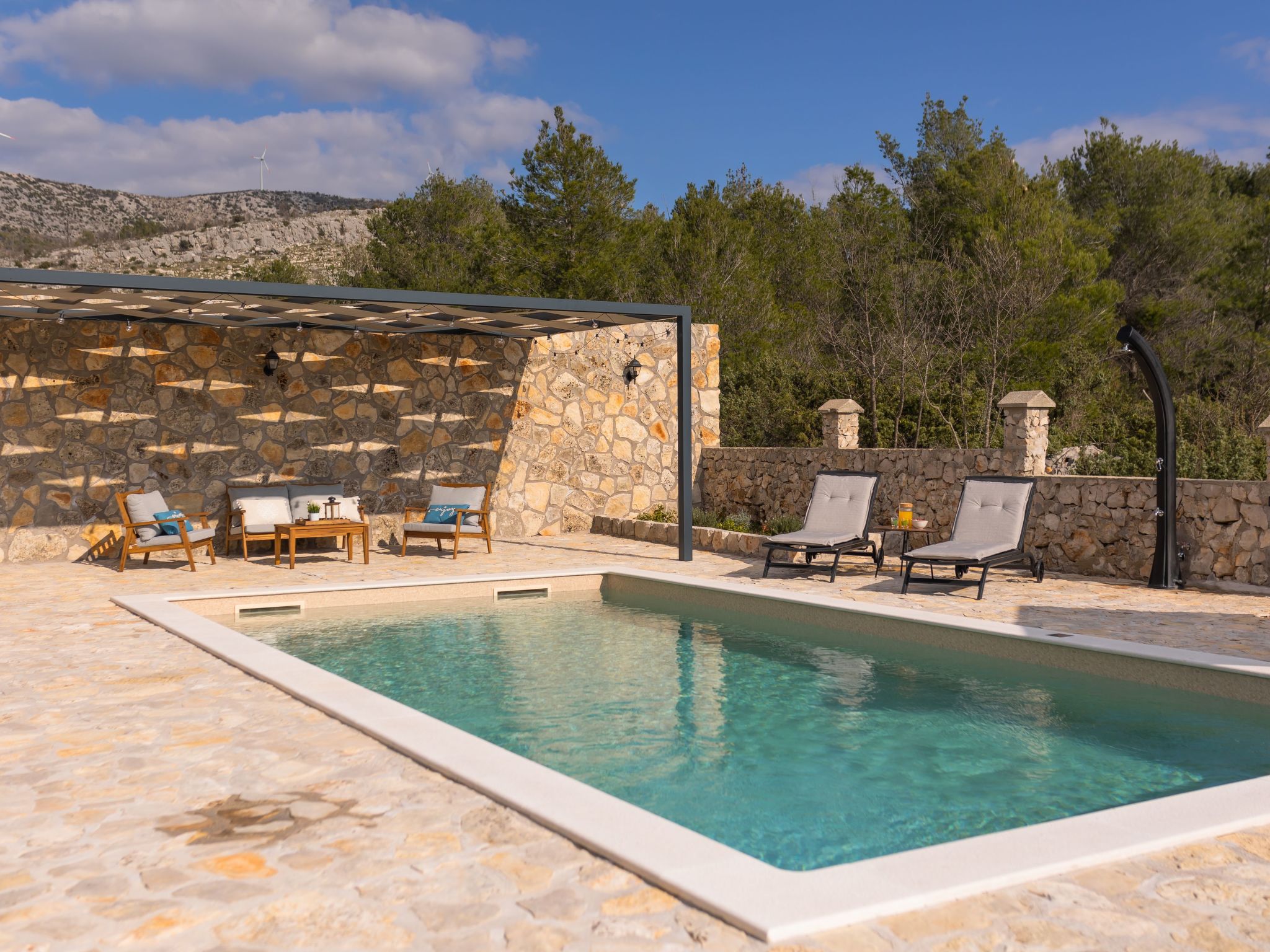 Villa FarAway in Dubrava kod Sibenik-Inside