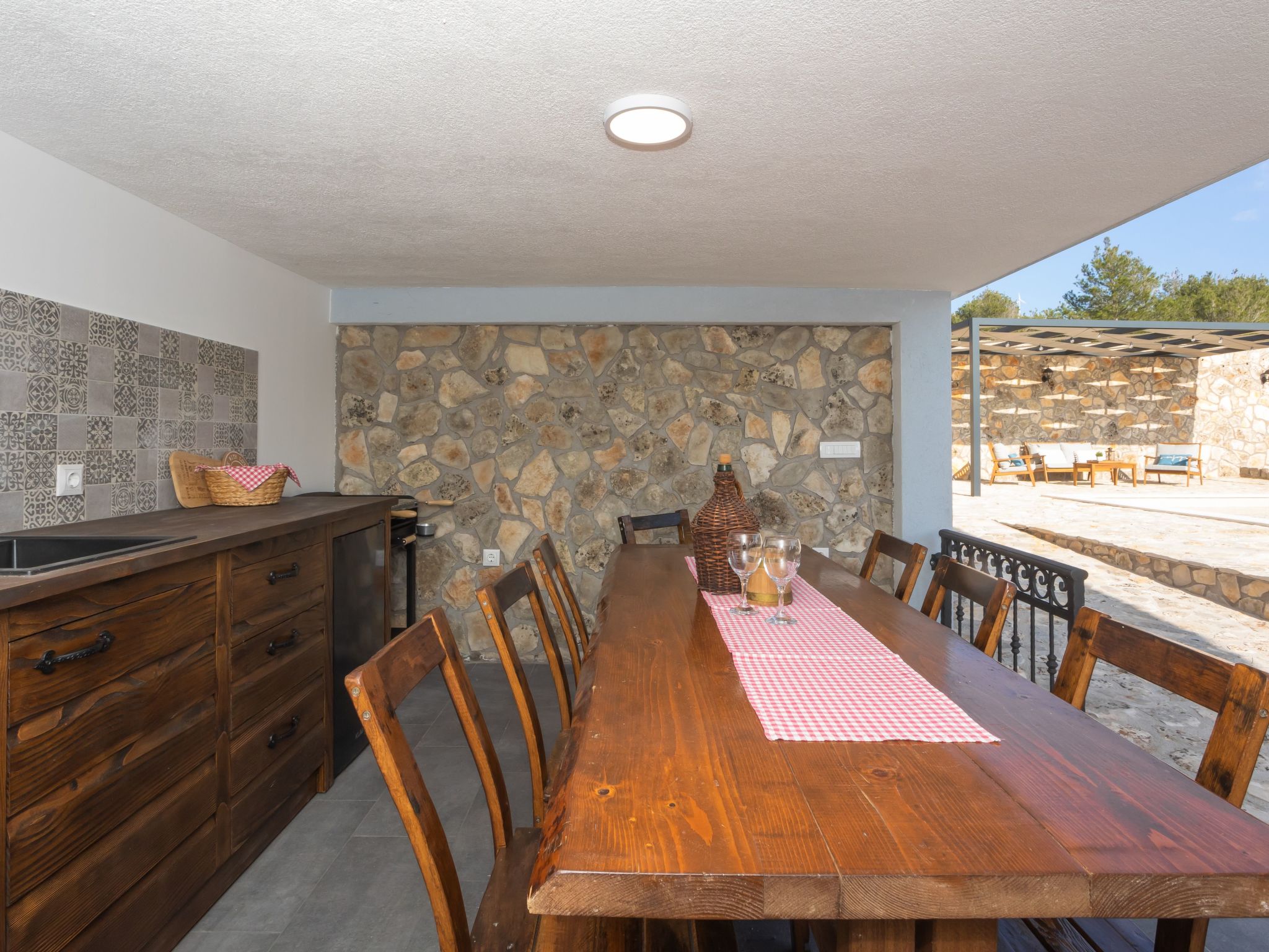 Villa FarAway in Dubrava kod Sibenik-Inside