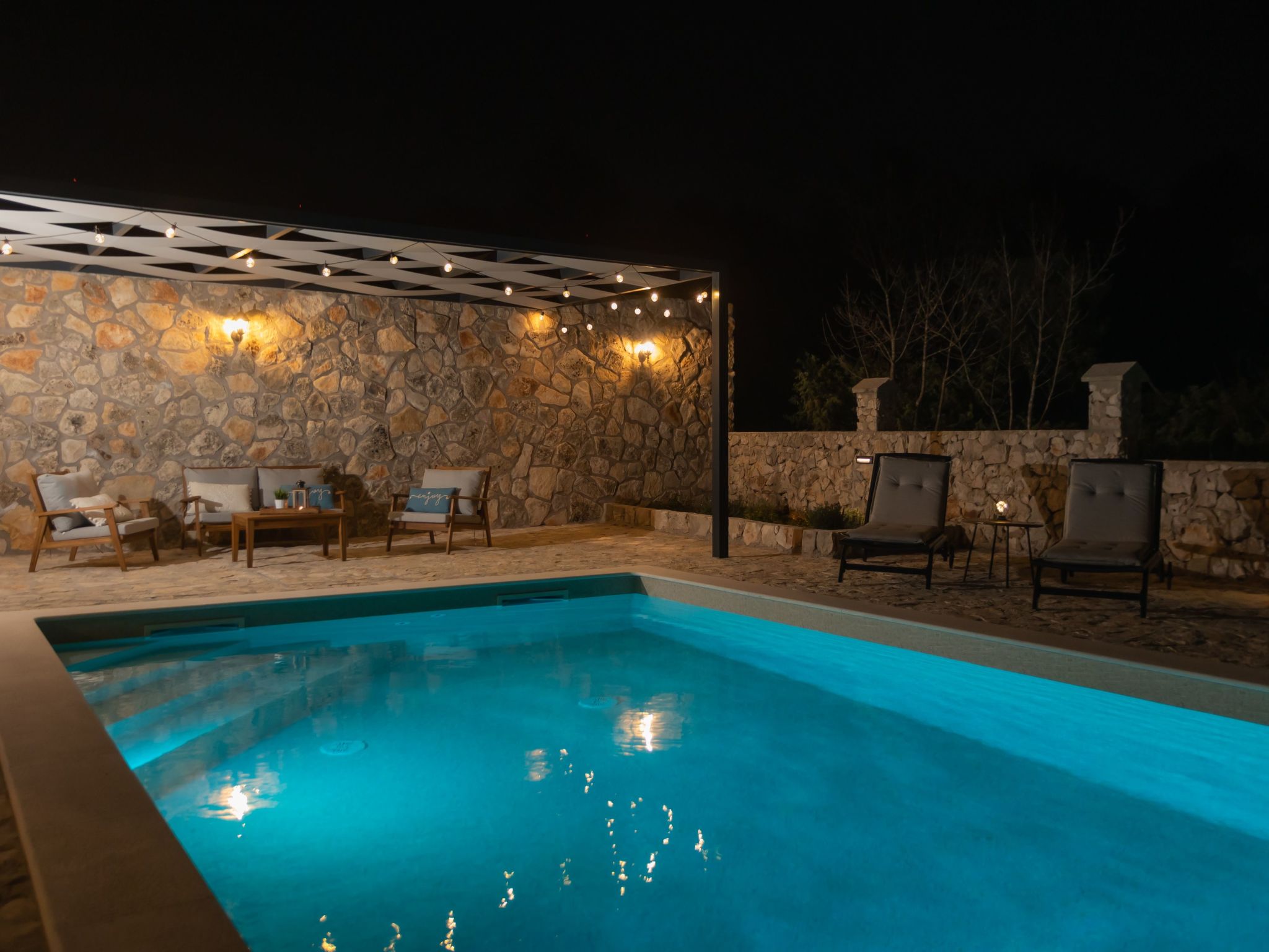 Villa FarAway in Dubrava kod Sibenik-Inside