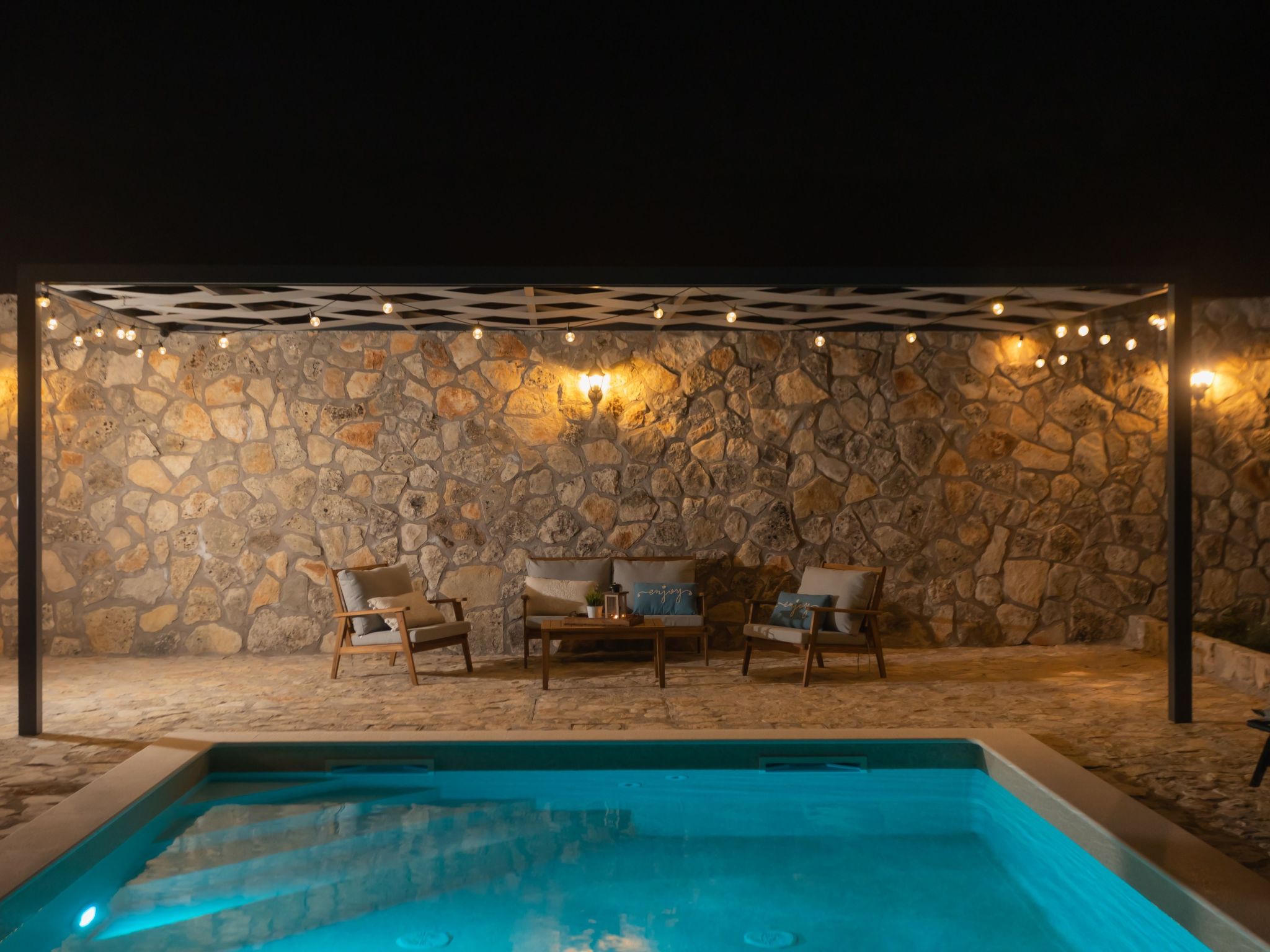 Villa FarAway in Dubrava kod Sibenik-Inside