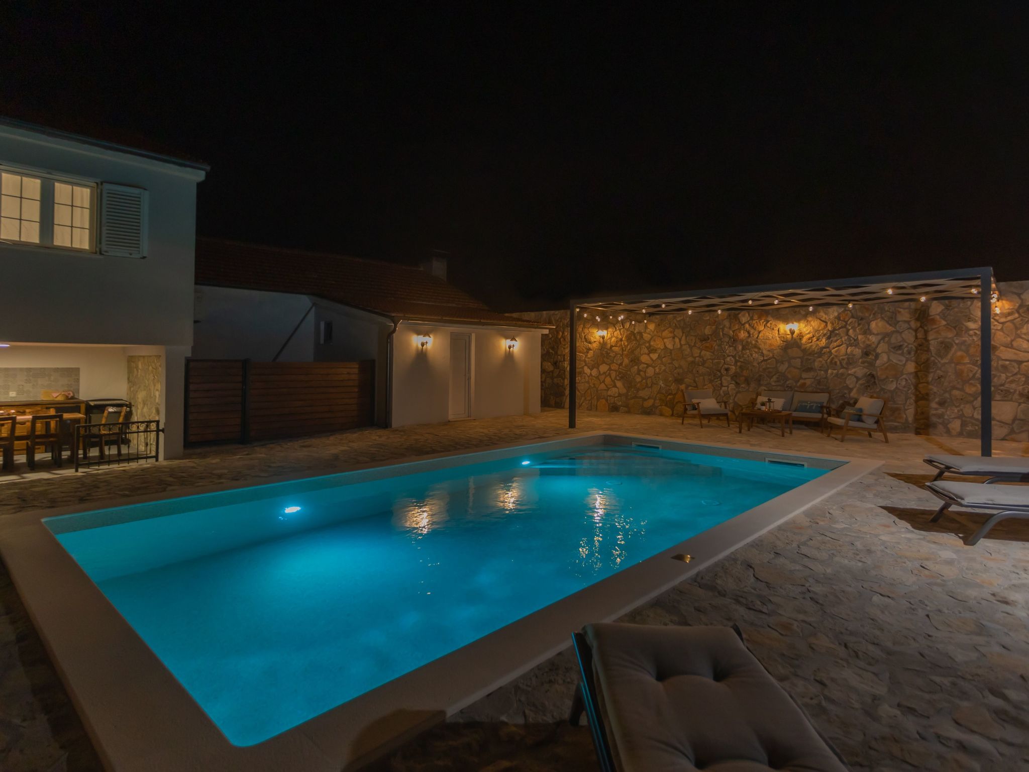 Villa FarAway in Dubrava kod Sibenik-Inside