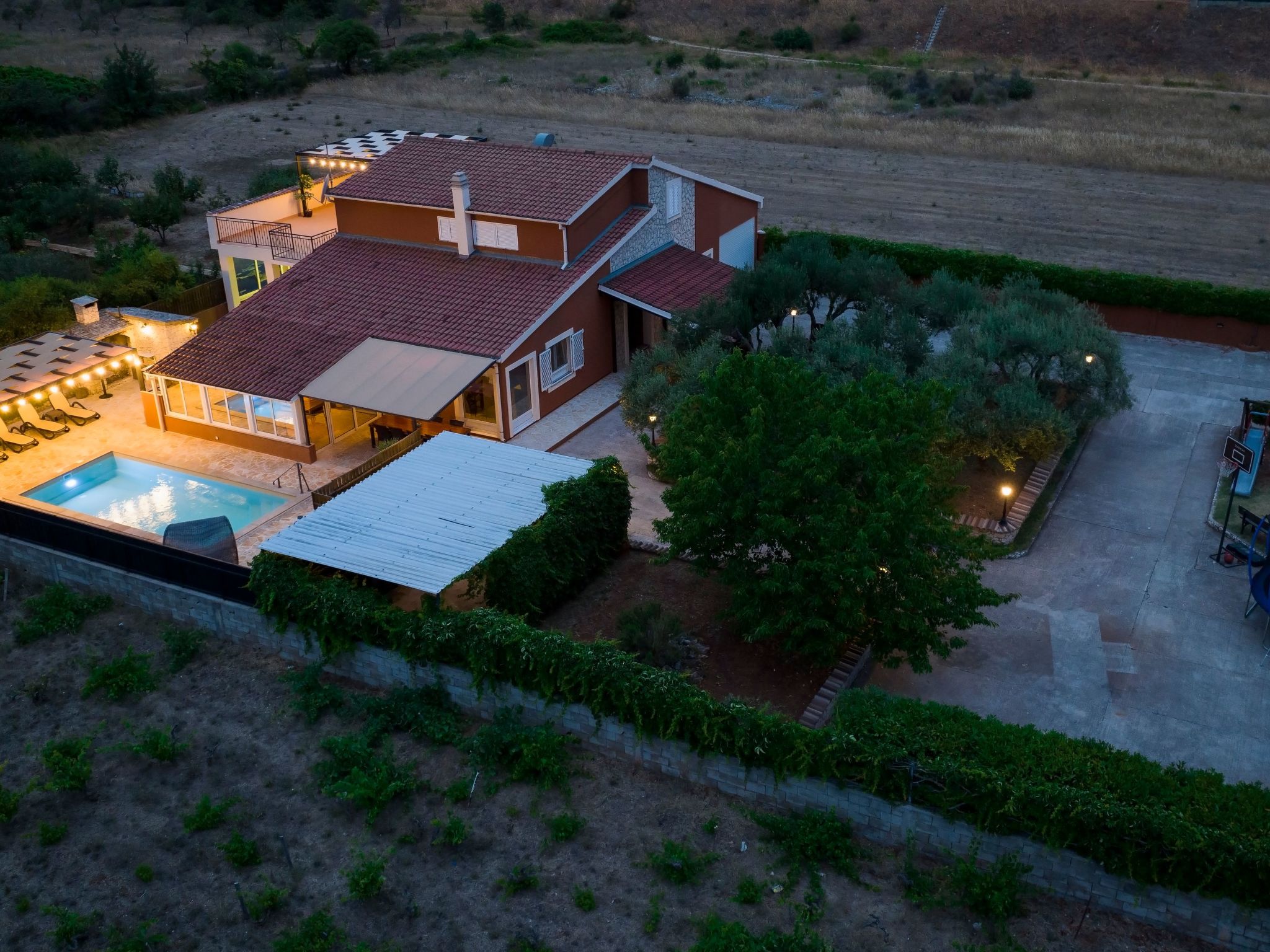 Villa "Bruna" mit privatem Pool-Binnen