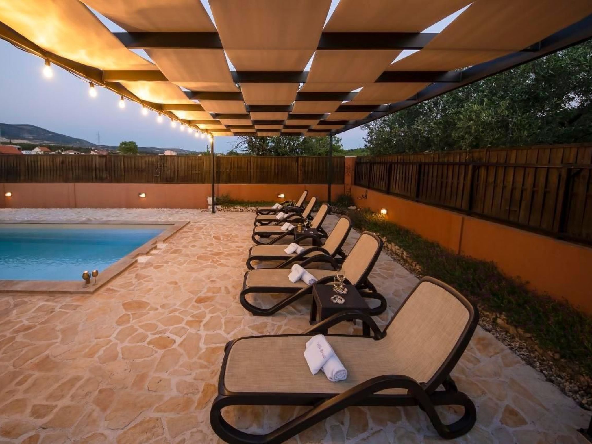 Villa "Bruna" mit privatem Pool-Binnen