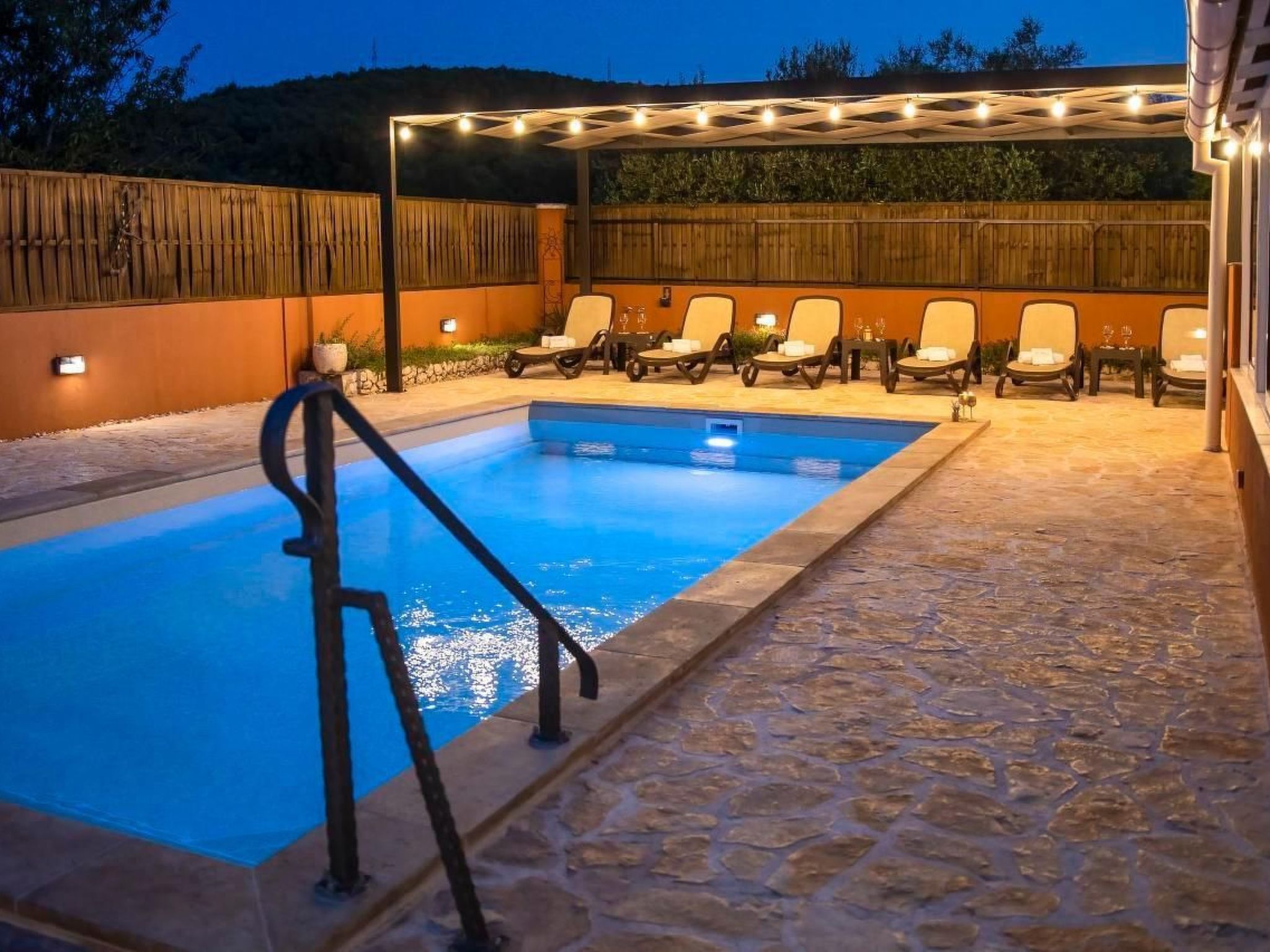 Villa "Bruna" mit privatem Pool-Binnen