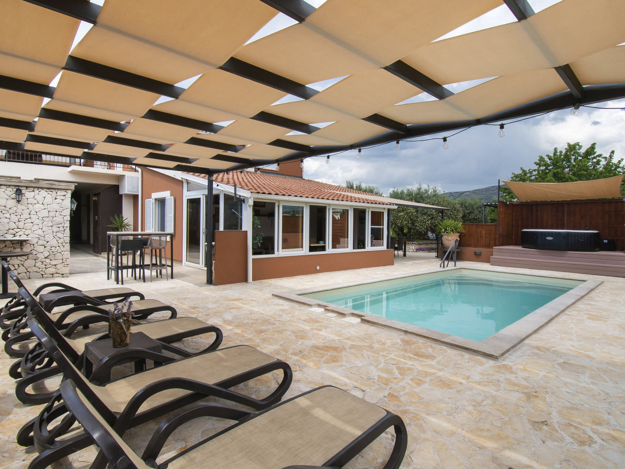 Villa "Bruna" mit privatem Pool-Binnen