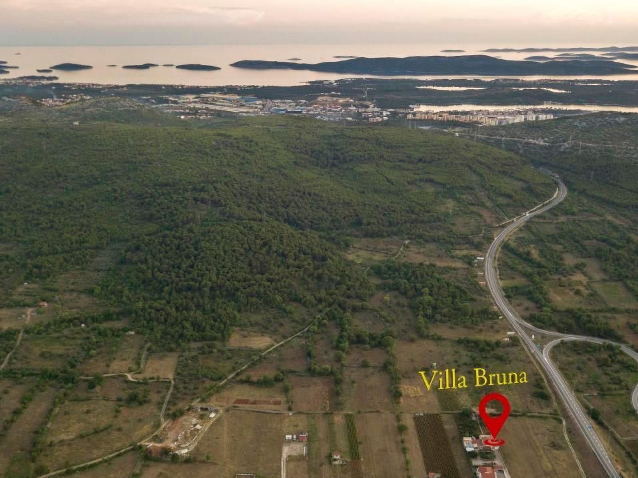 Villa "Bruna" mit privatem Pool-Binnen