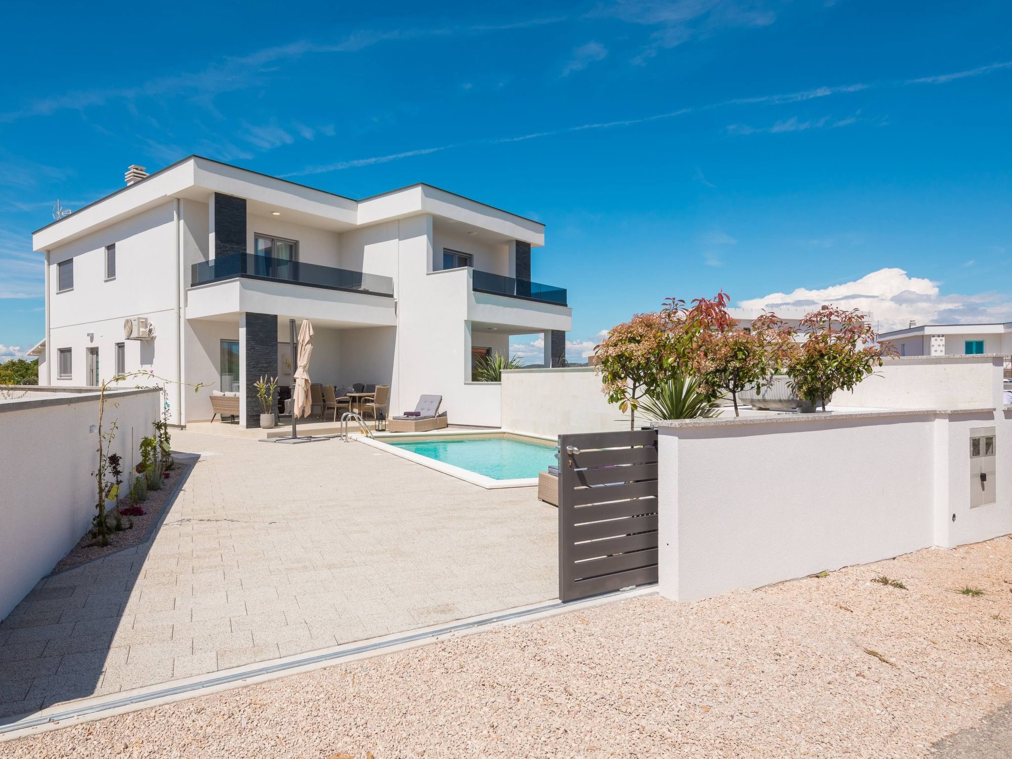 Mit Privatpool für 7 Personen ca. 119 m&sup2; in Jadrija, Dalmatien (Gespanscha-Image-tags.info