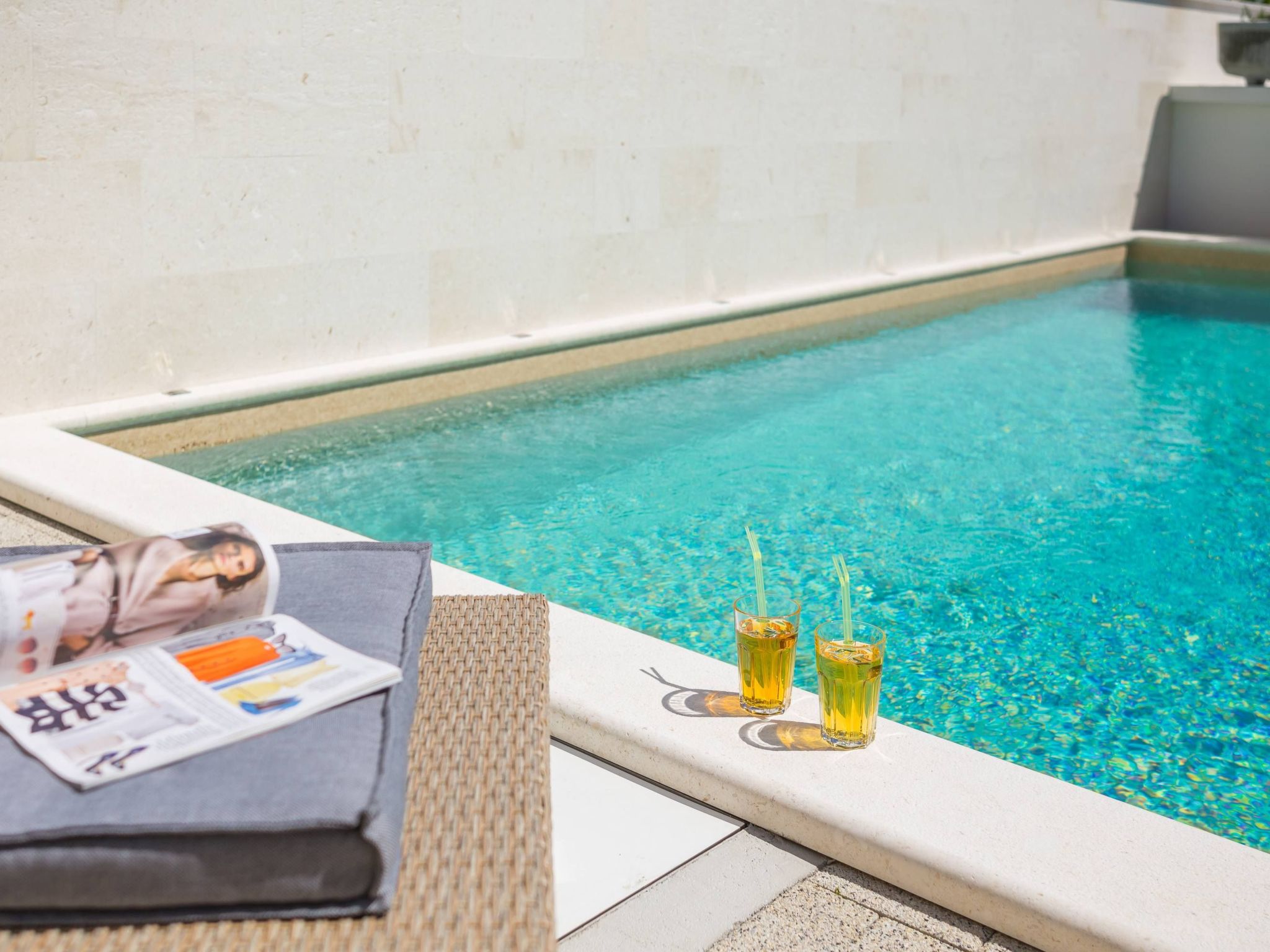 Mit Privatpool für 7 Personen ca. 119 m&sup2; in Jadrija, Dalmatien (Gespanscha-Image-tags.info