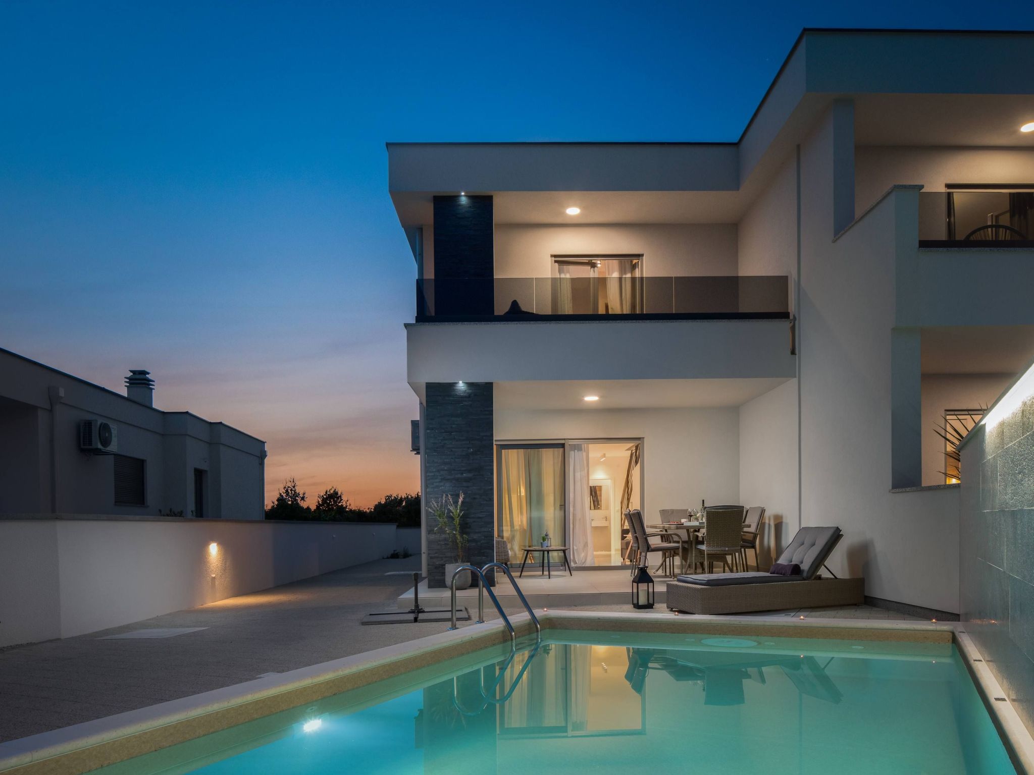 Mit Privatpool für 7 Personen ca. 119 m&sup2; in Jadrija, Dalmatien (Gespanscha-Image-tags.info