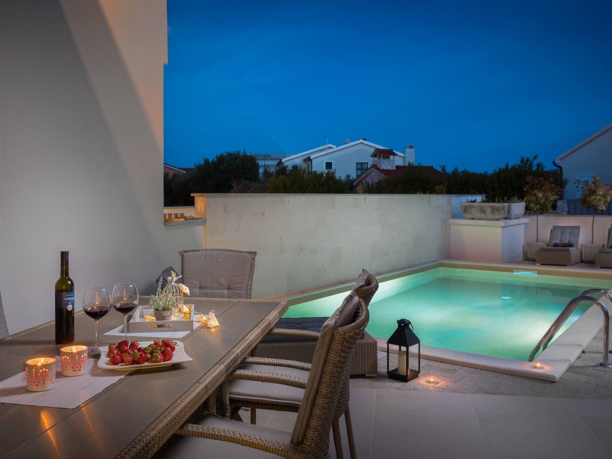 Mit Privatpool für 7 Personen ca. 119 m&sup2; in Jadrija, Dalmatien (Gespanscha-Image-tags.info