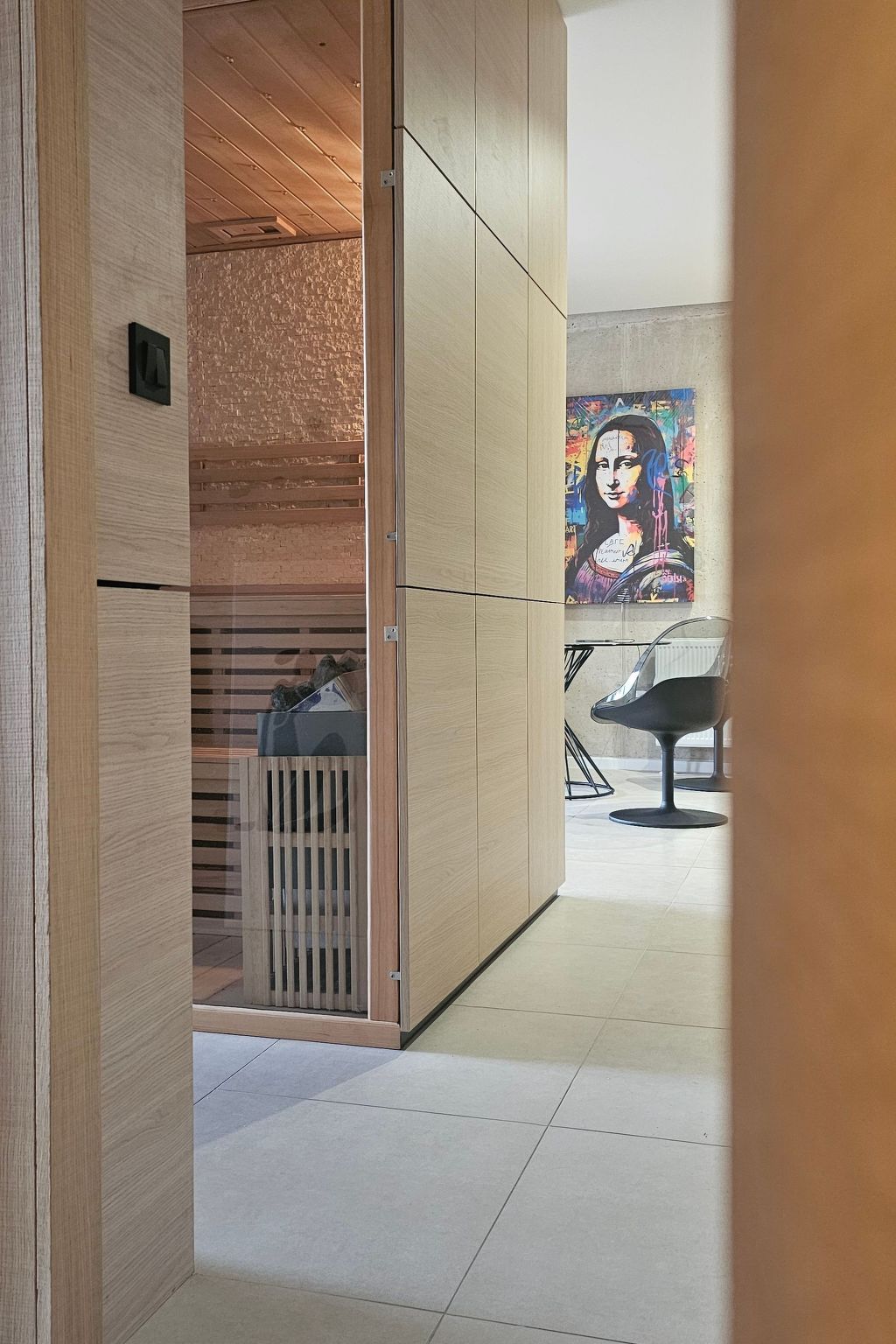 74 Suite Home Dalmatien Sibenik Finnische Sauna - Binnen
