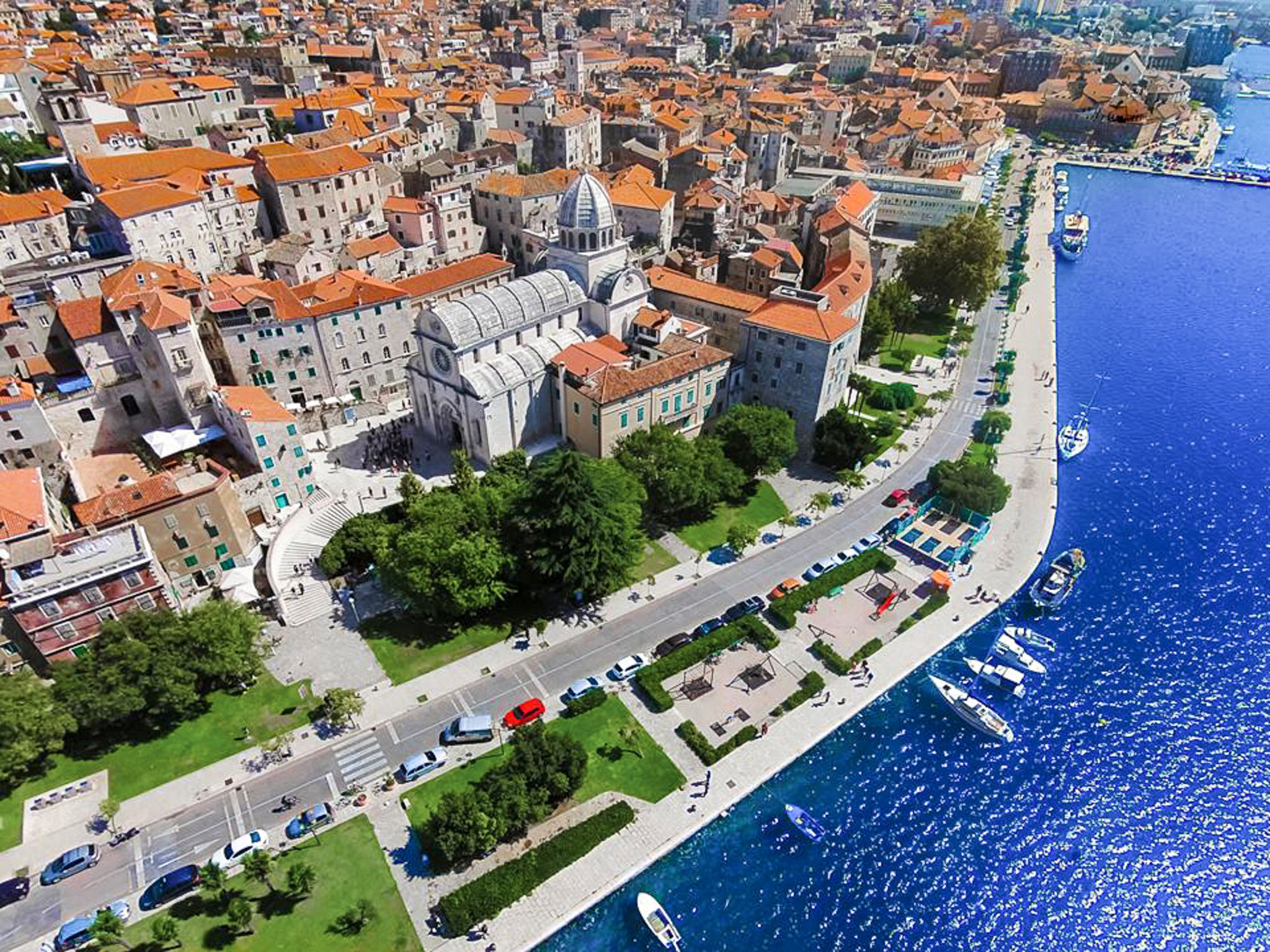 74 Suite Home Dalmatien Sibenik Finnische Sauna - Omgeving