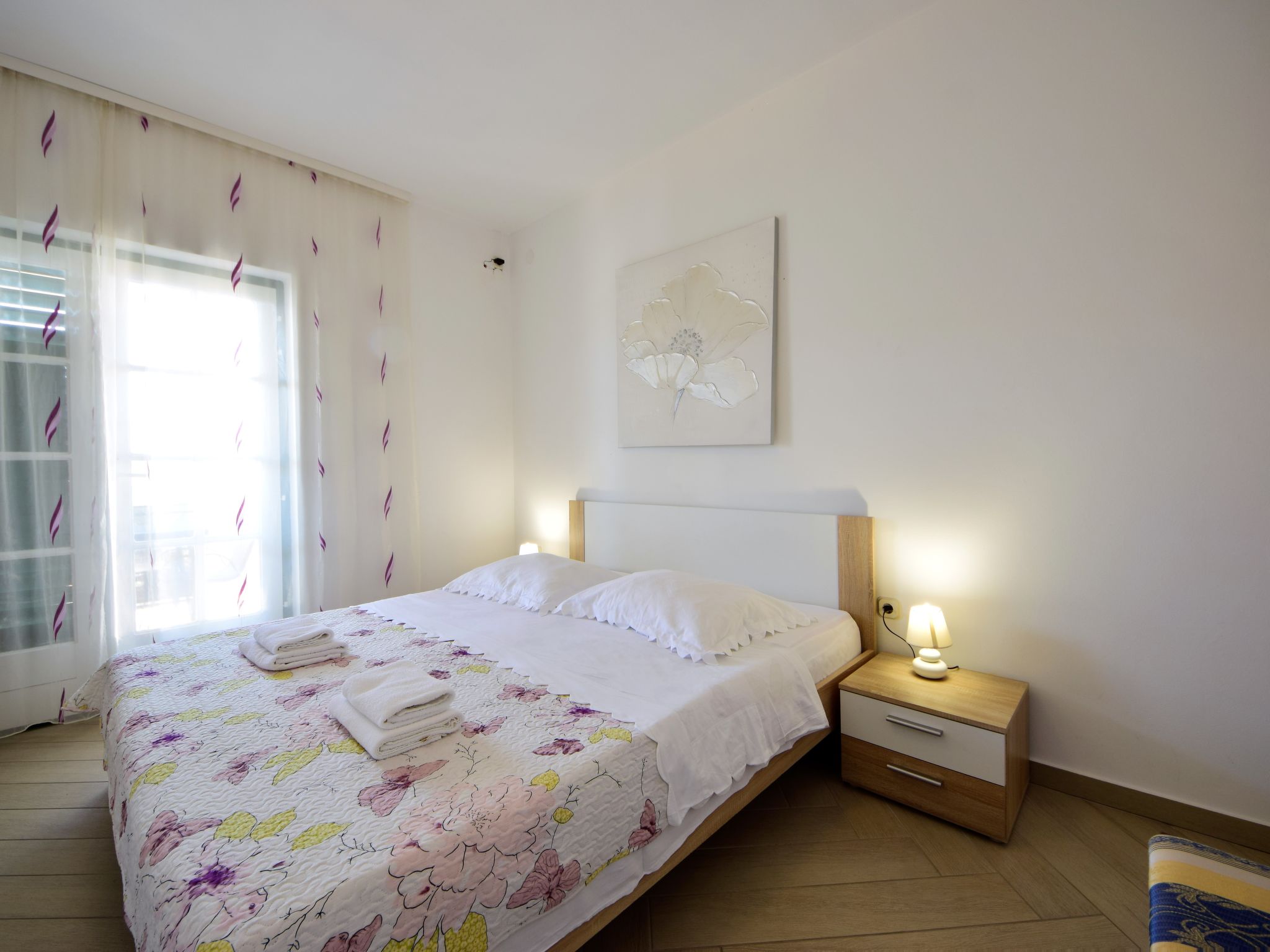 Appartement 5 aan Zee in Brodarica – Strand 80m, Zwembad & Privétuin - foto 10
