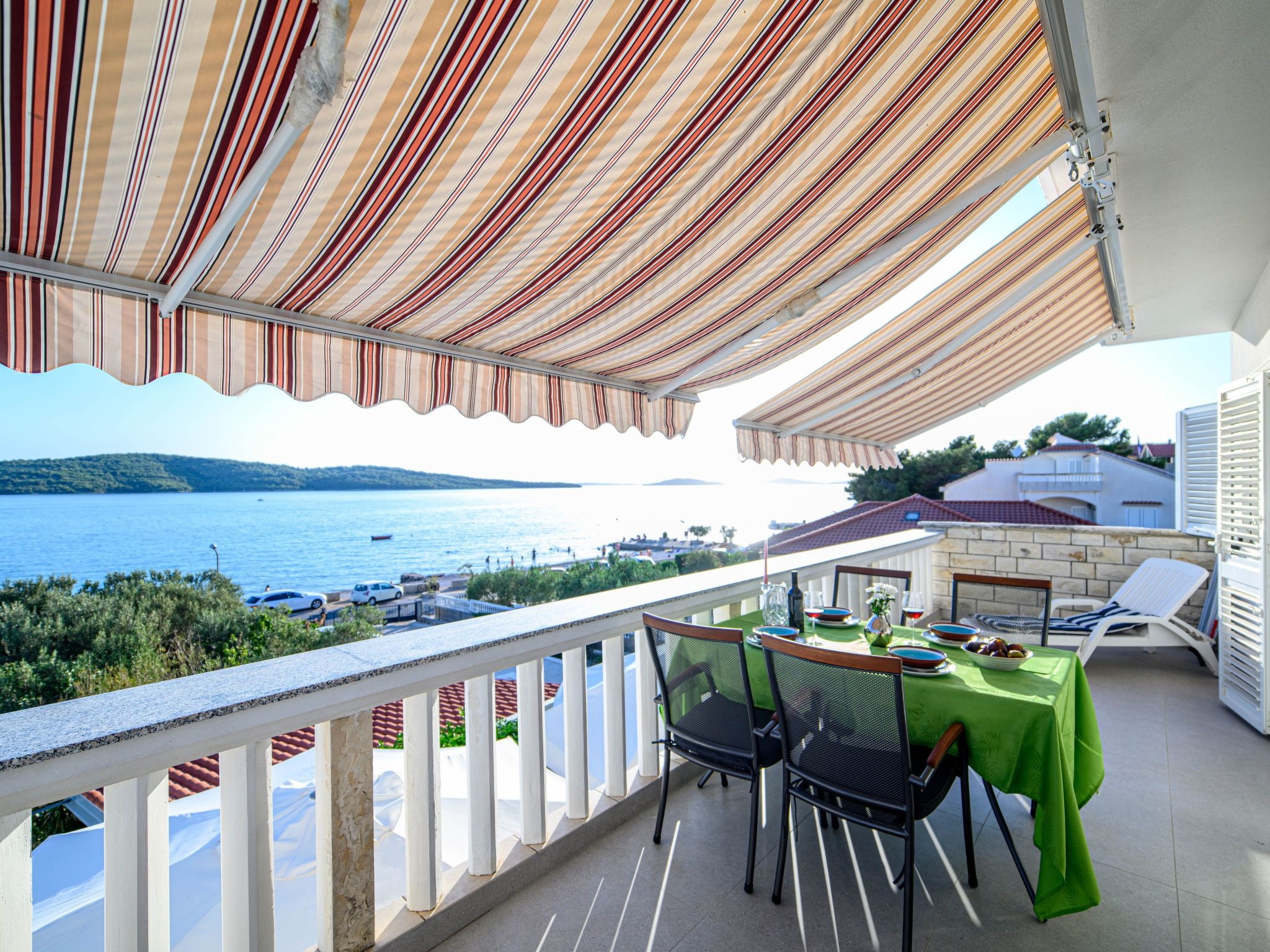 Wohnung mit Blick auf das Wasser