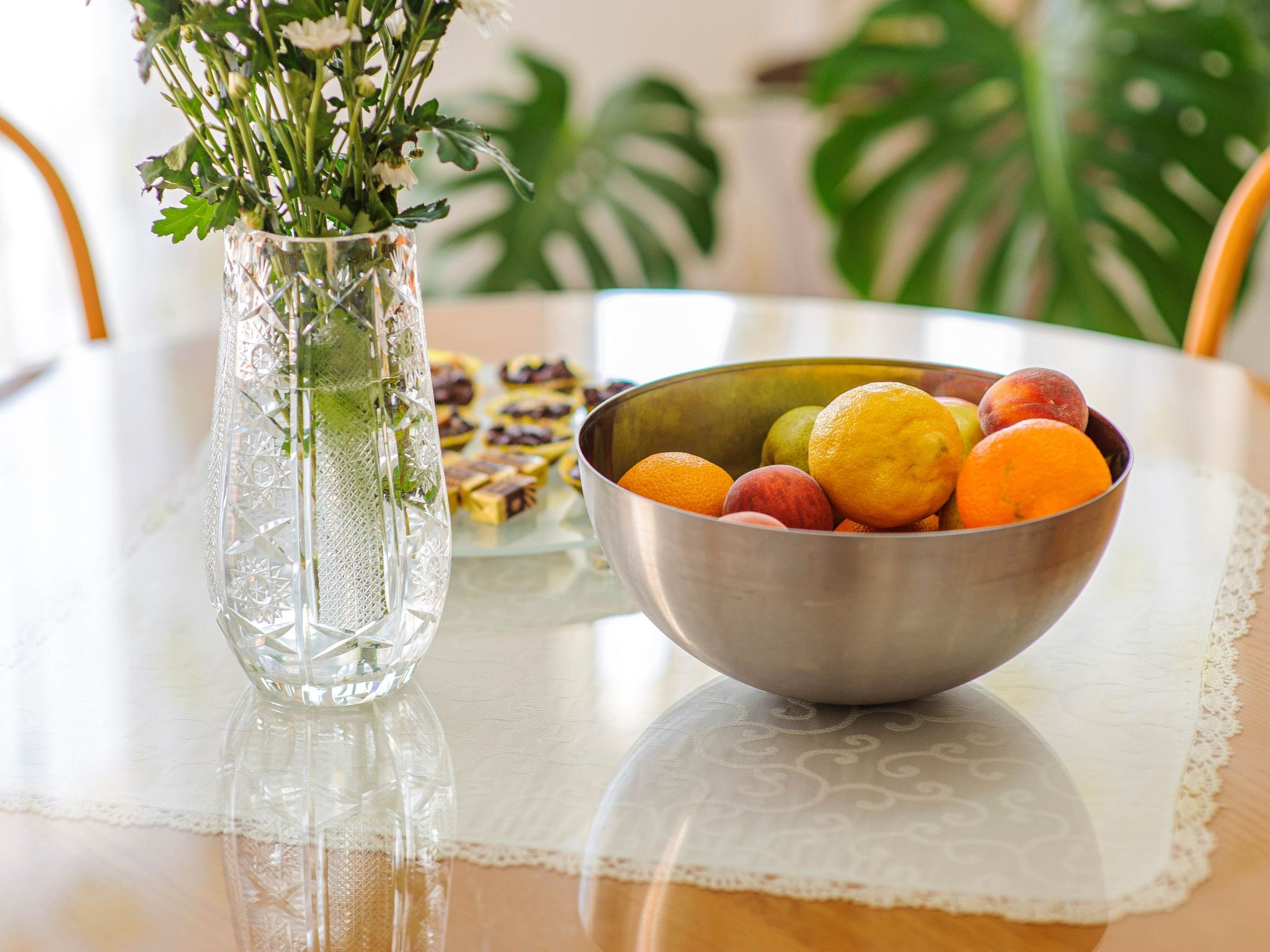 Wohnung mit Blick auf das Wasser-Drinnen