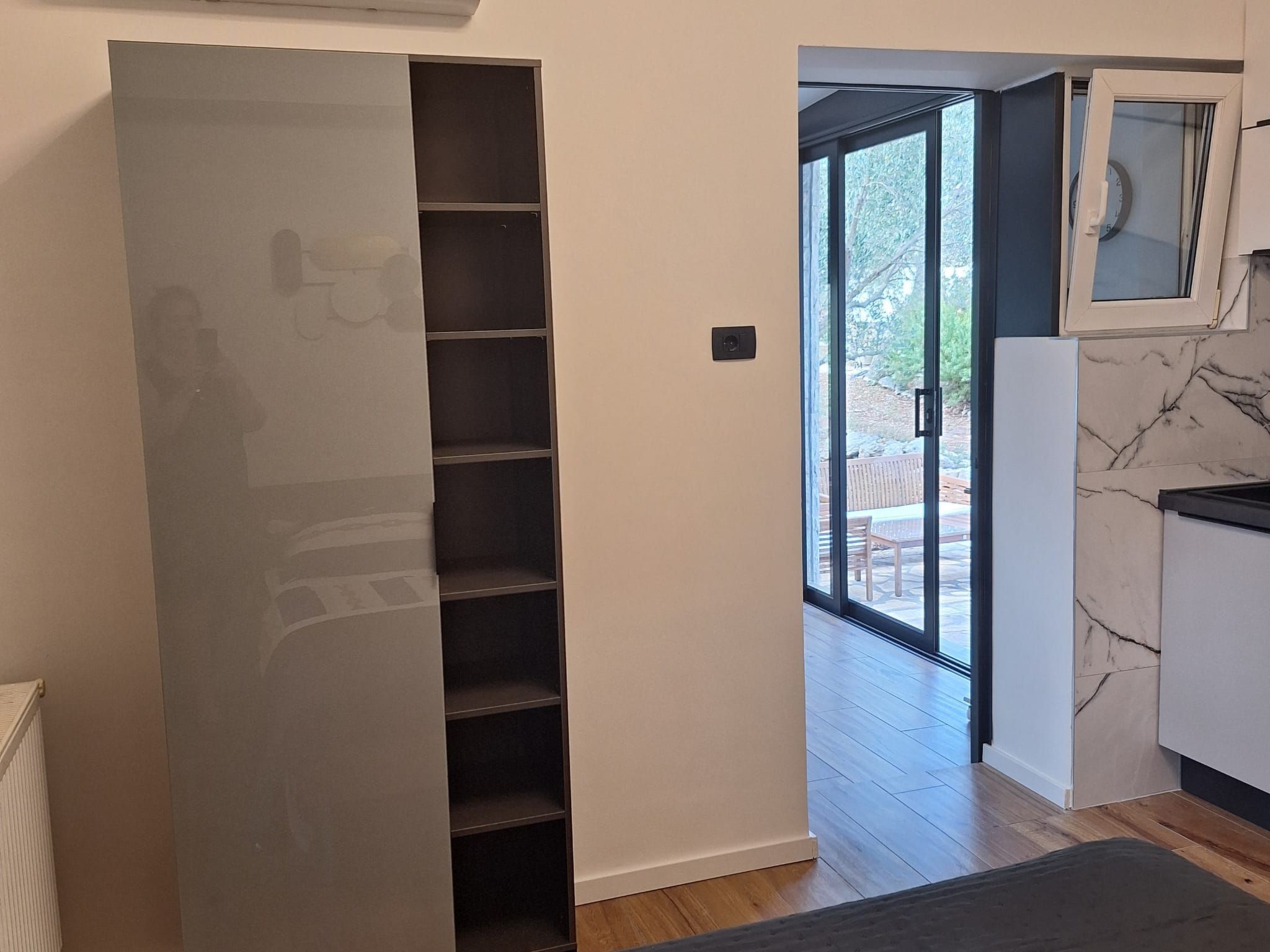 Studio für zwei Personen im Erdgeschoss-Drinnen